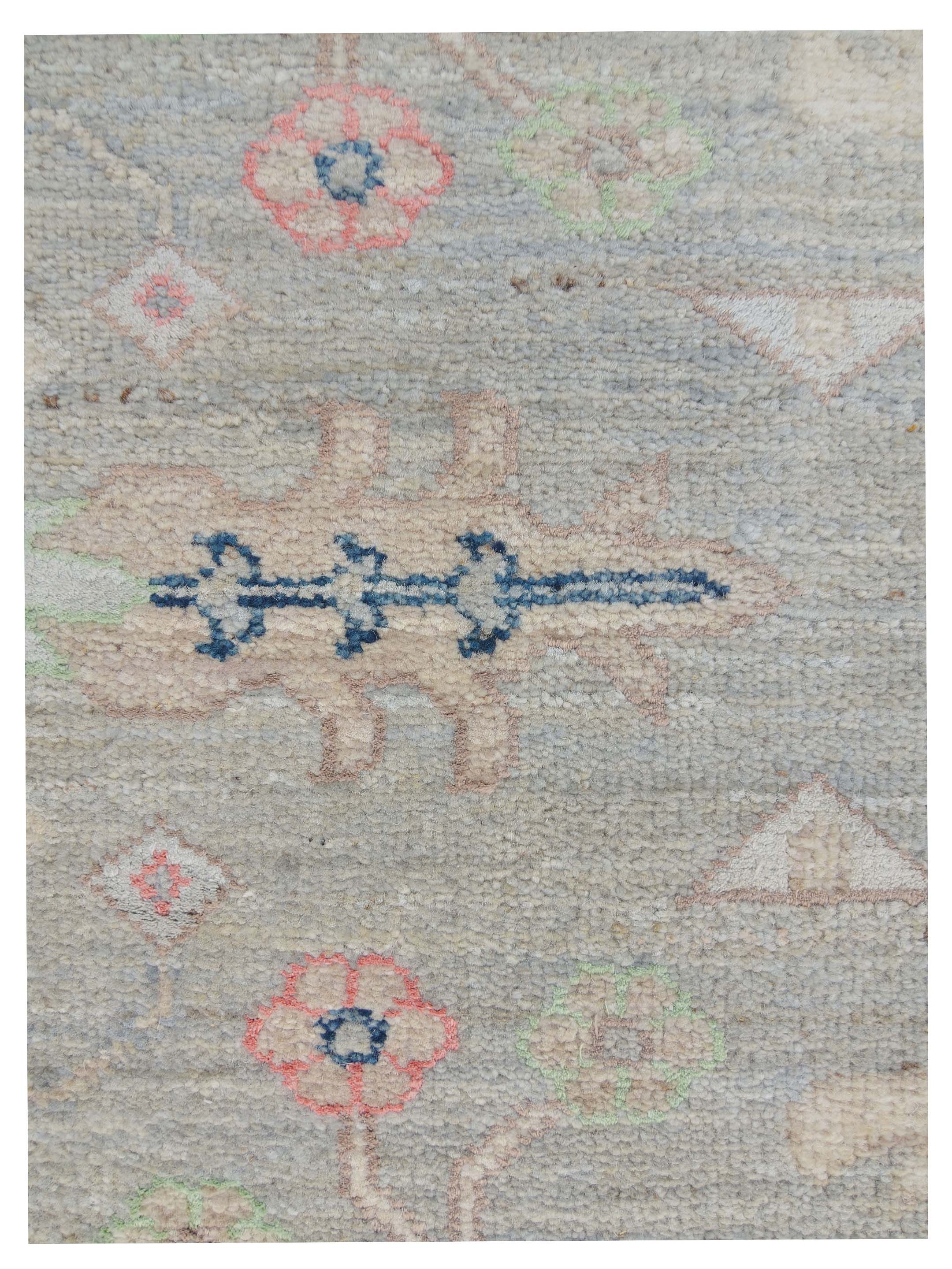 Ziegler Silk Route Hand Knotted Grey 9x12 - Image 3 of 5