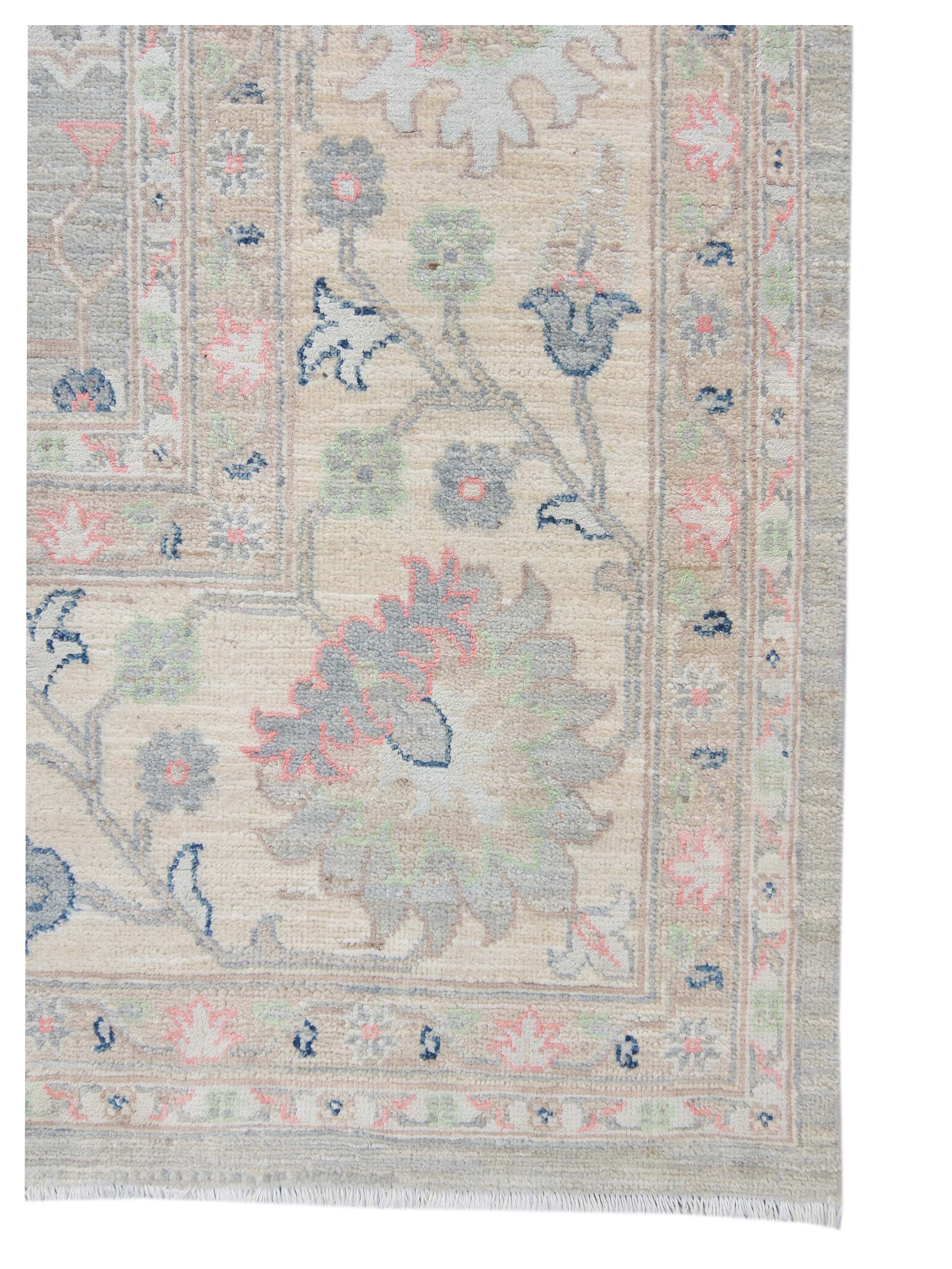 Ziegler Silk Route Hand Knotted Grey 9x12 - Image 4 of 5