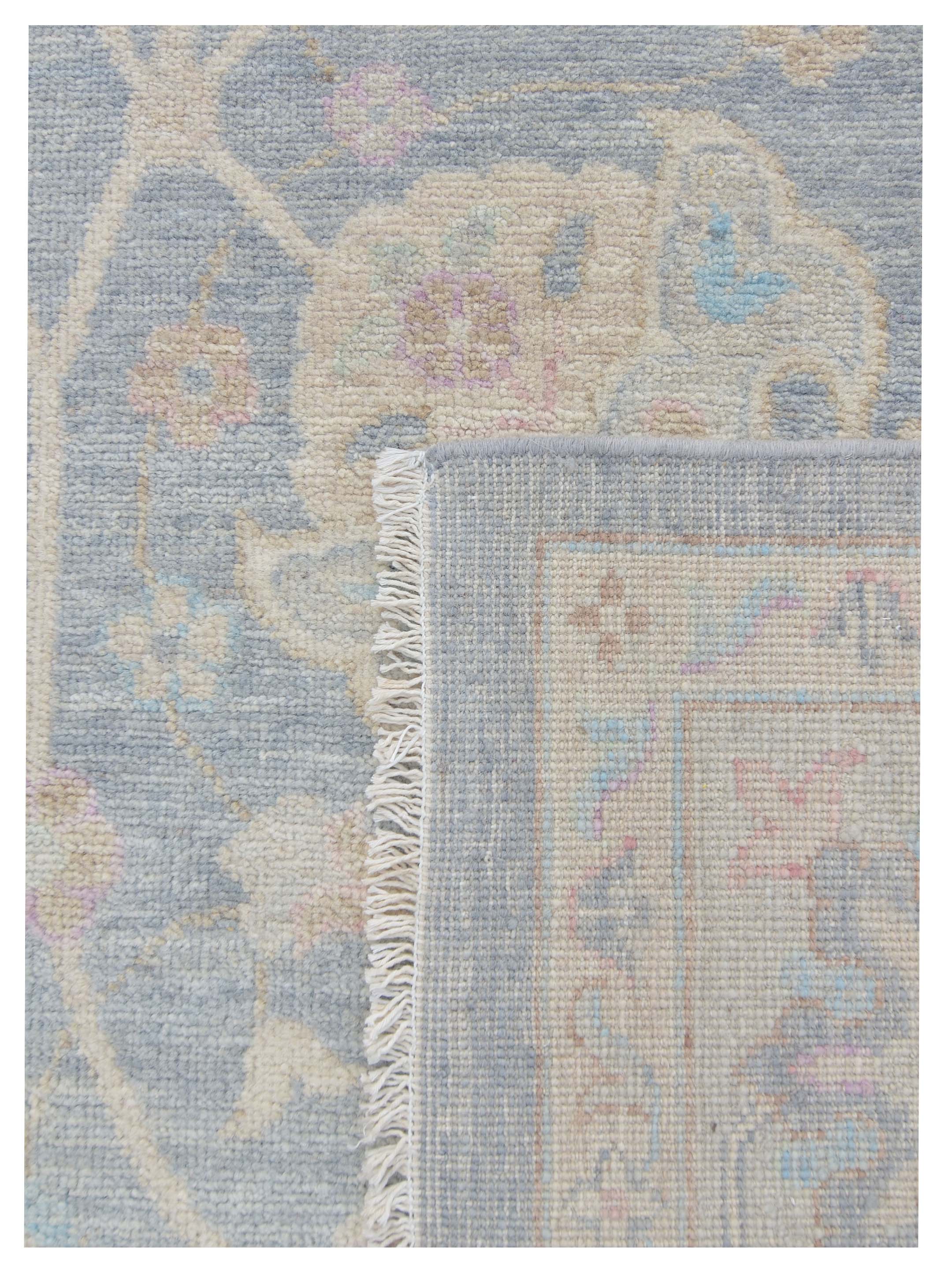 Ziegler Hand Knotted Grey 9x12 - Image 5 of 5