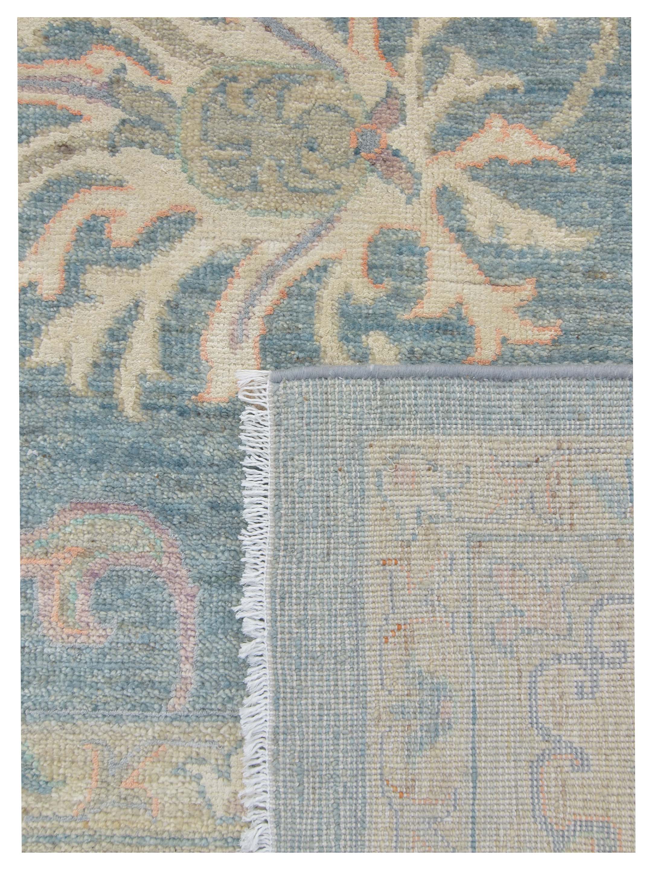 Ziegler Silk Route Hand Knotted Grey 9x12 - Image 5 of 5