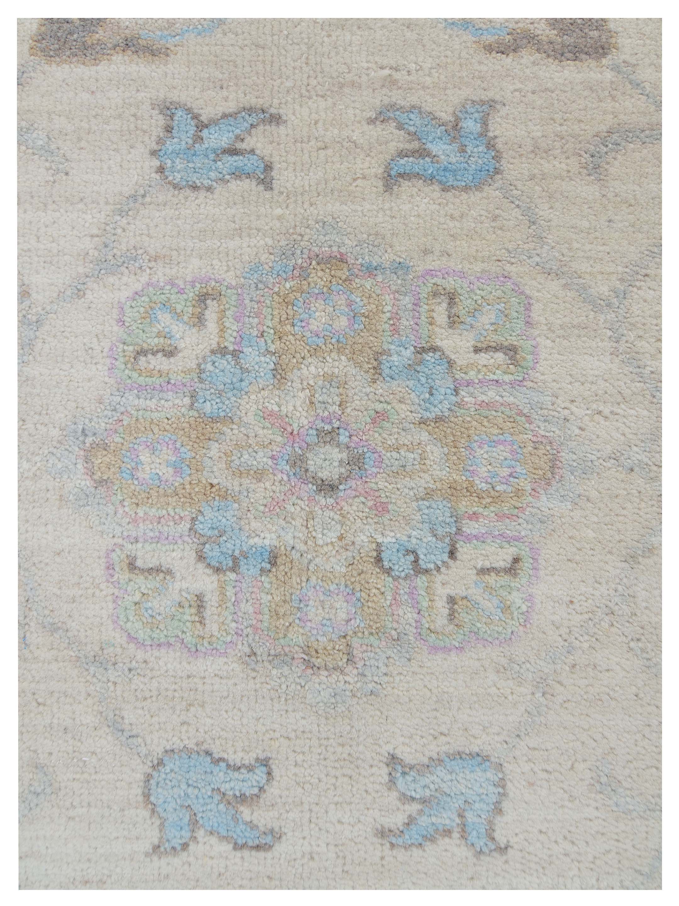 Ziegler Hand Knotted Ivory 8x10 - Image 3 of 5
