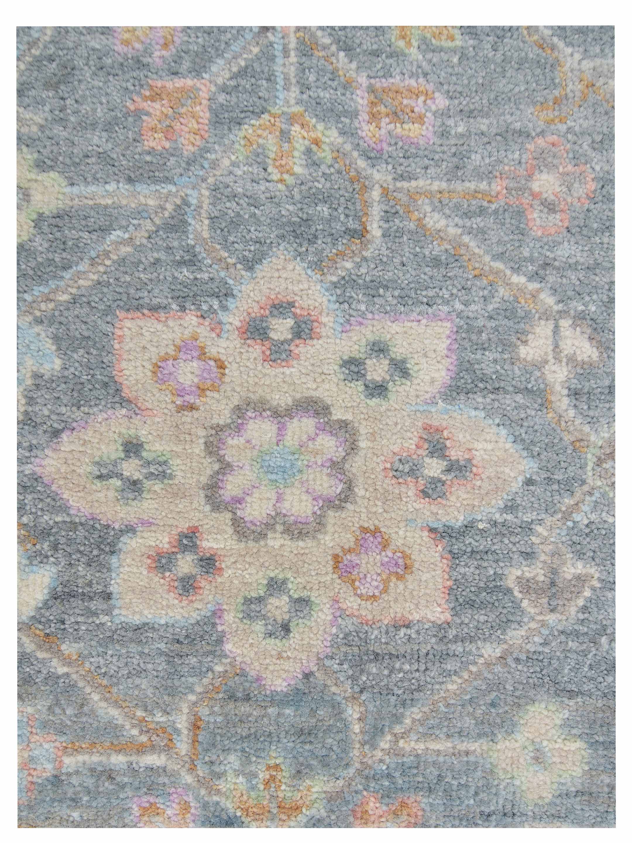 Ziegler Hand Knotted Grey 8x10 - Image 3 of 5