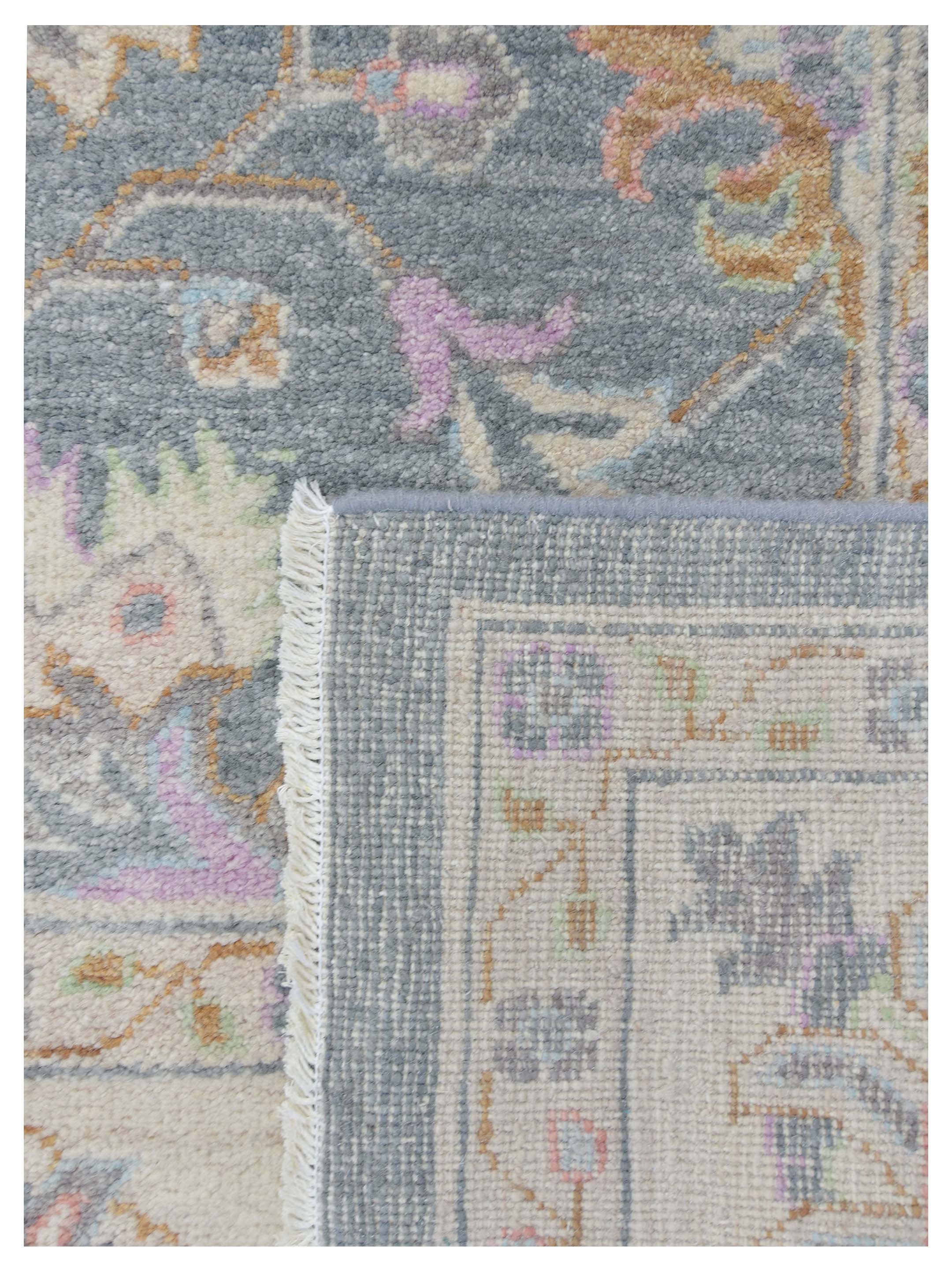 Ziegler Hand Knotted Grey 8x10 - Image 5 of 5