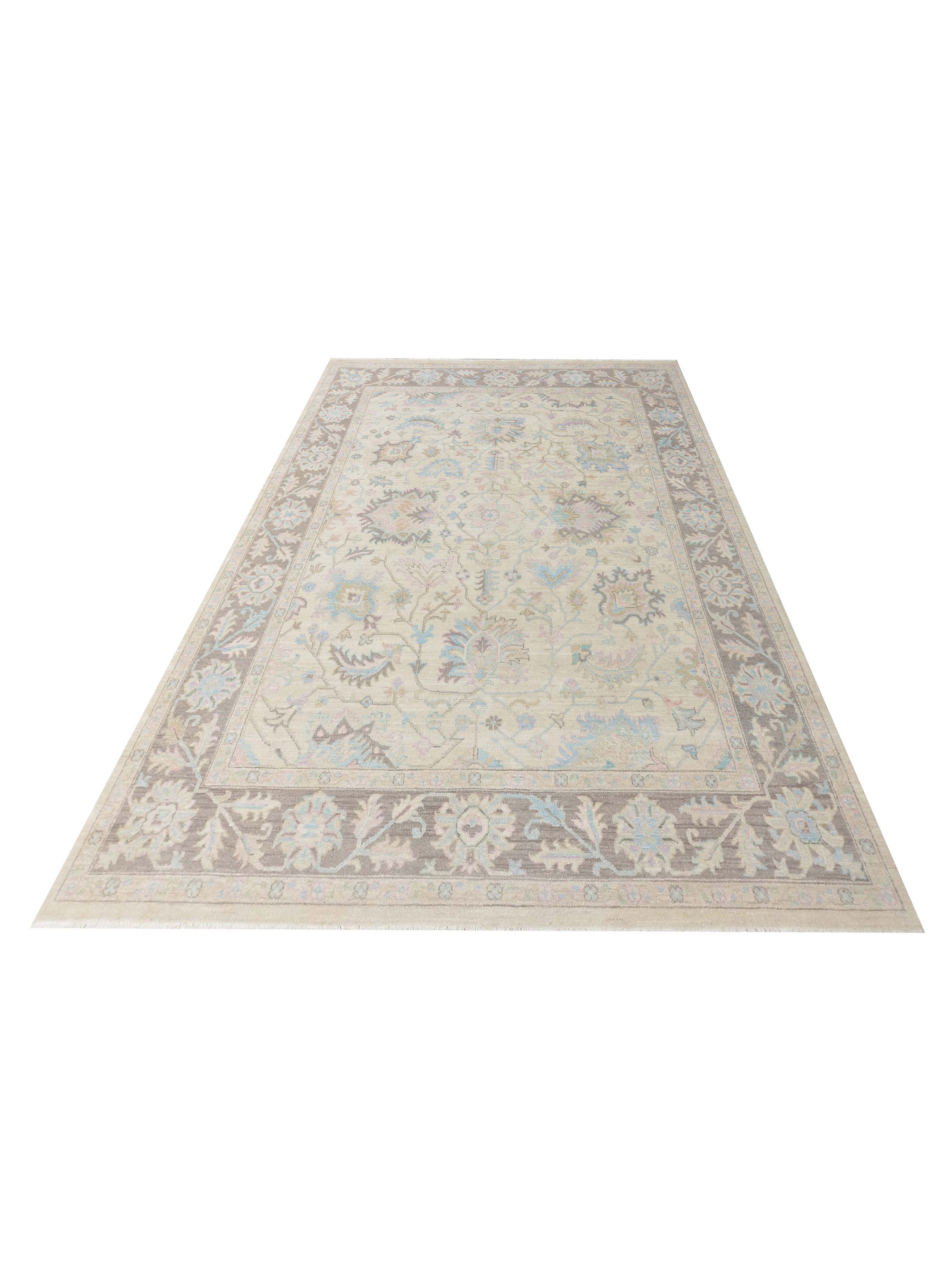 Ziegler Hand Knotted Ivory 8x10 - Image 2 of 5