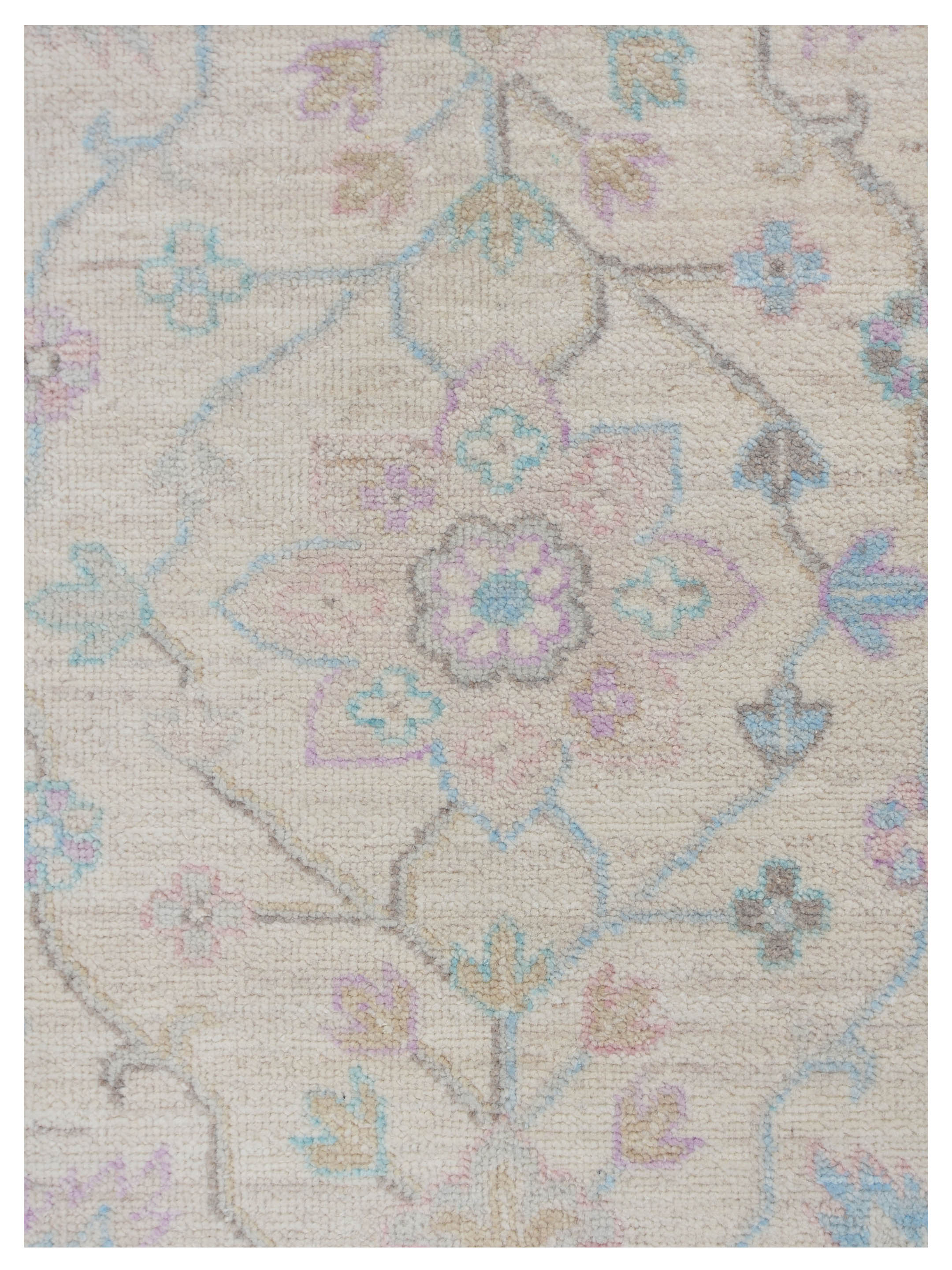 Ziegler Hand Knotted Ivory 8x10 - Image 3 of 5