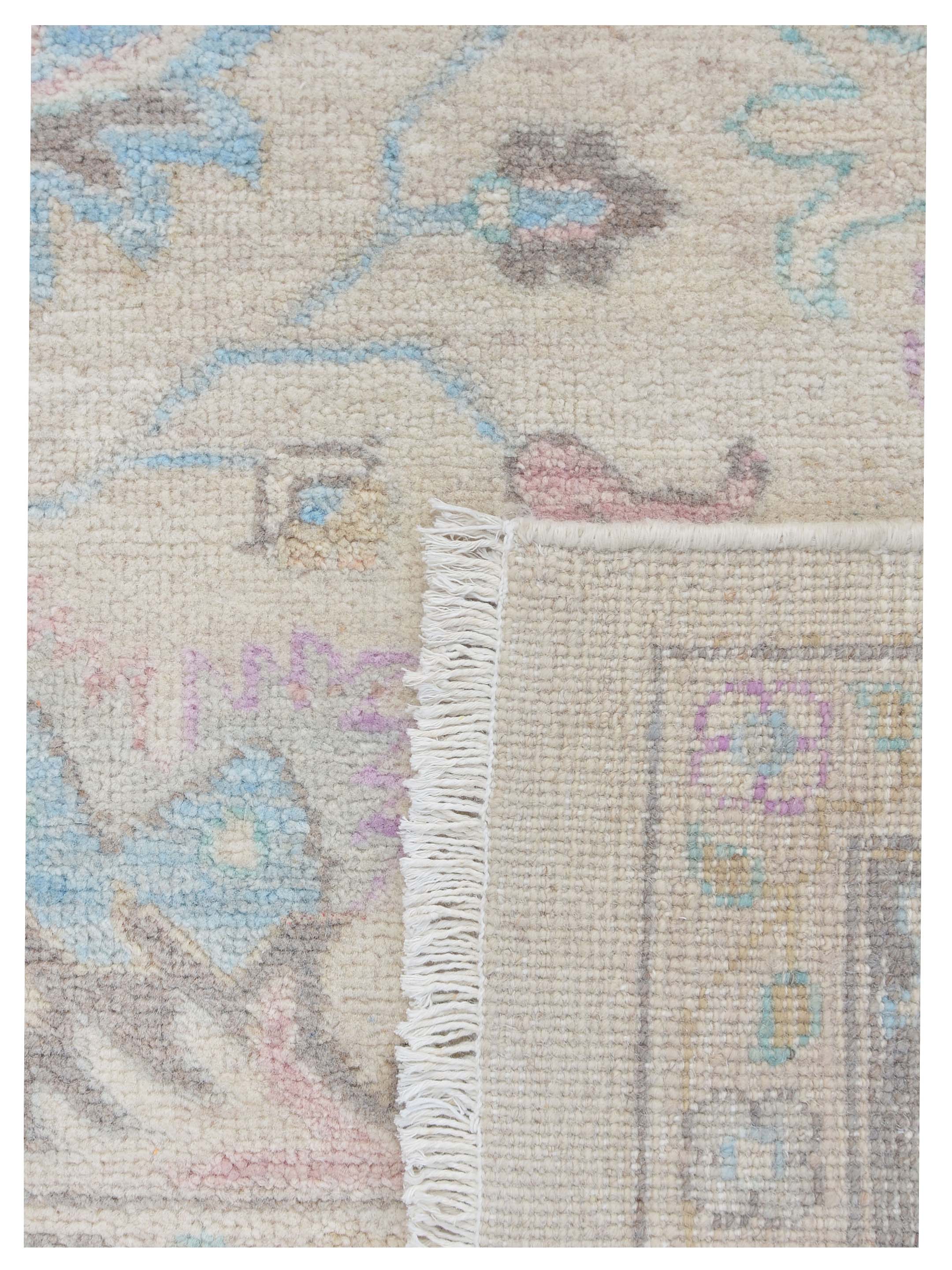 Ziegler Hand Knotted Ivory 8x10 - Image 5 of 5