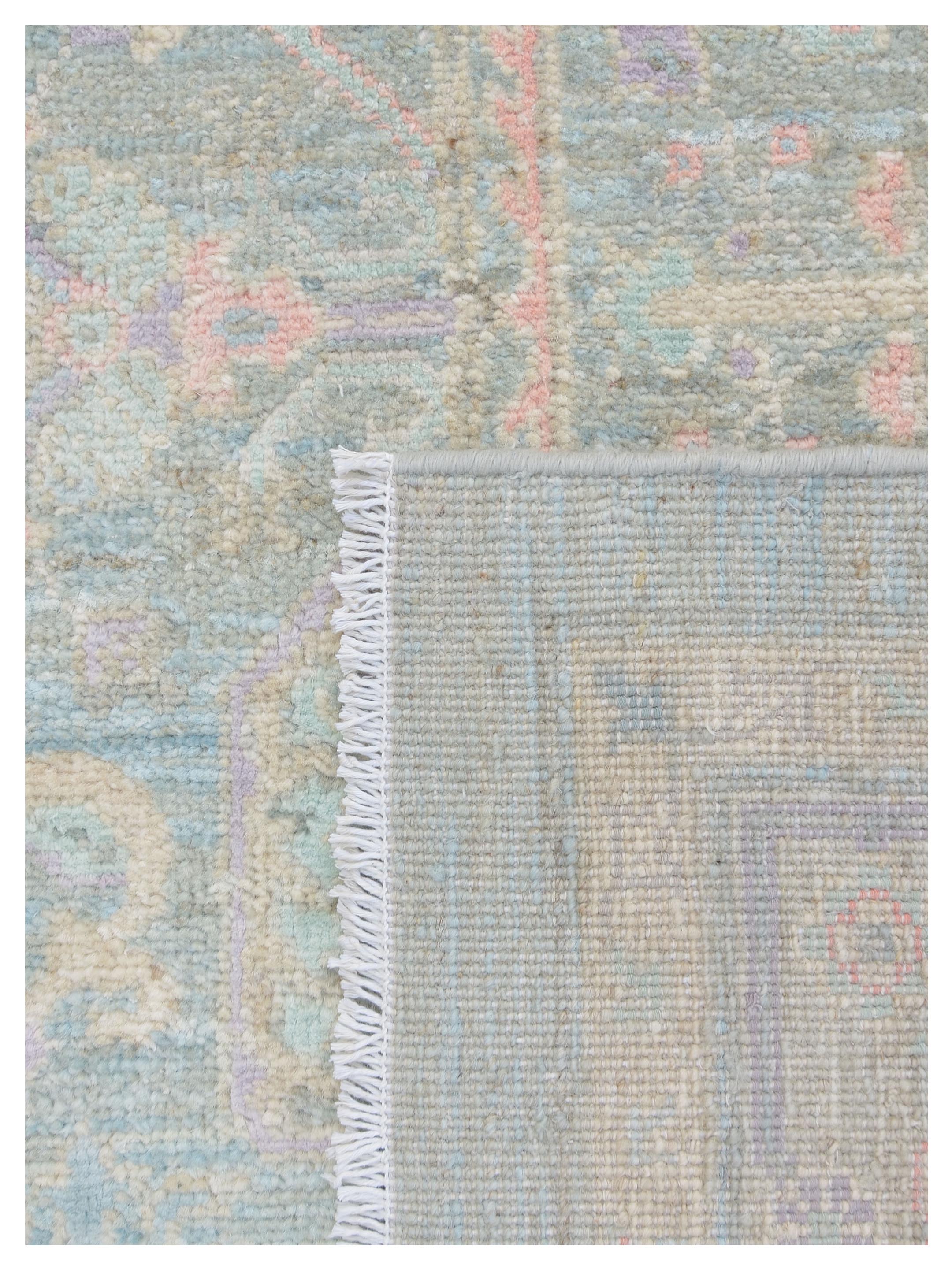 Ziegler Silk Route Hand Knotted Lt.Blue 8x10 - Image 5 of 5