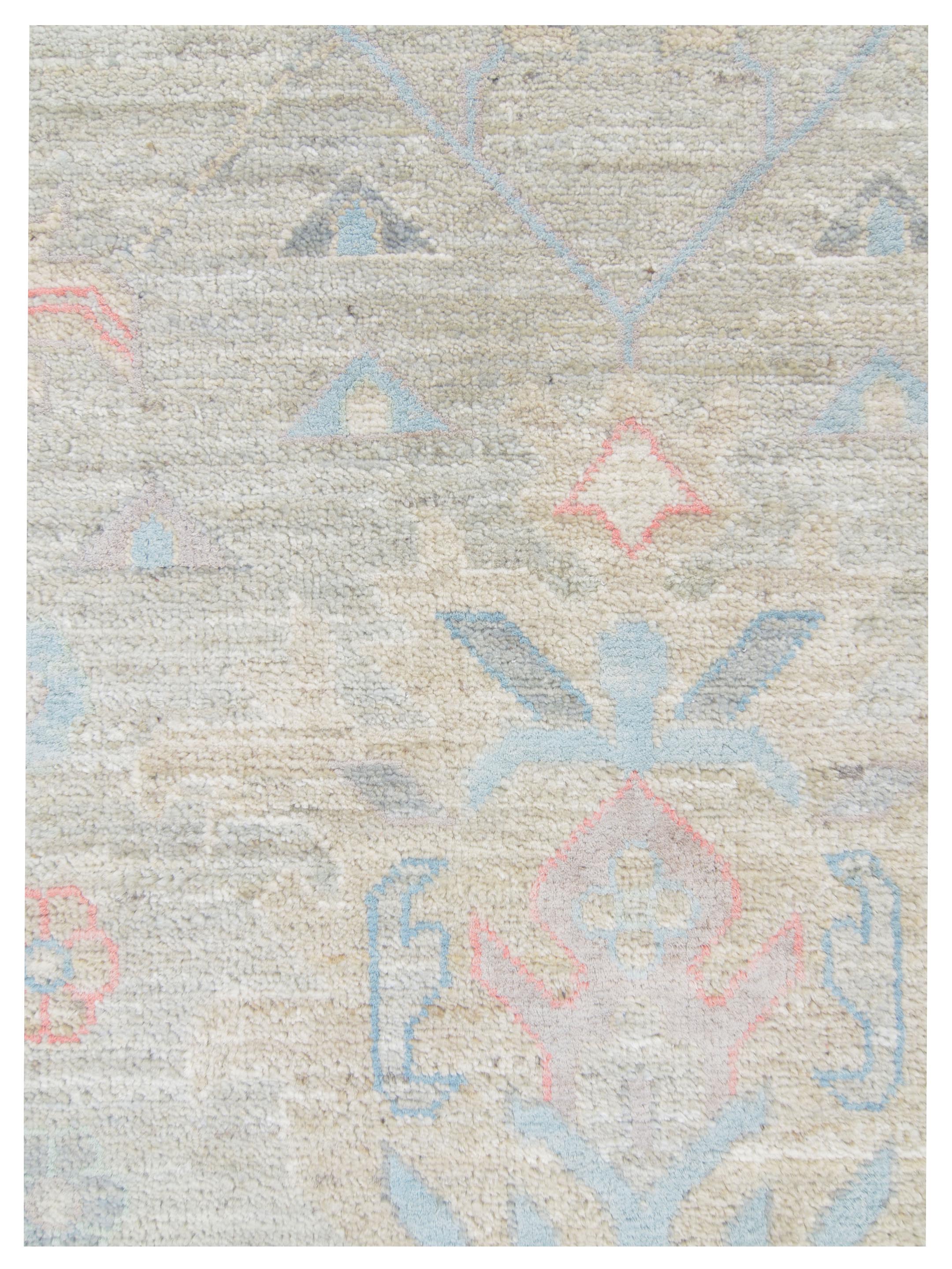 Ziegler Silk Route Hand Knotted Grey 10x14 - Image 3 of 5