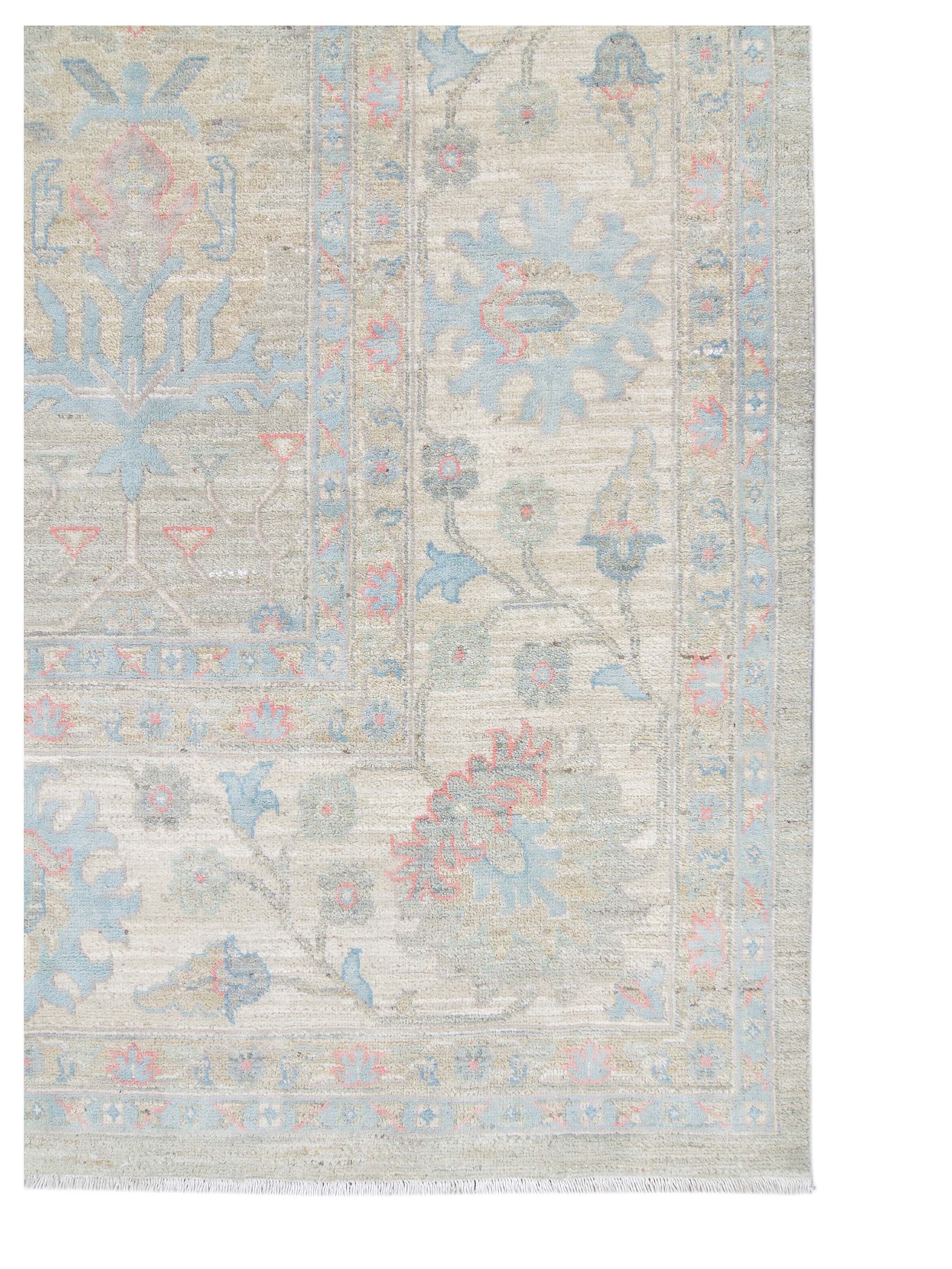 Ziegler Silk Route Hand Knotted Grey 10x14 - Image 4 of 5