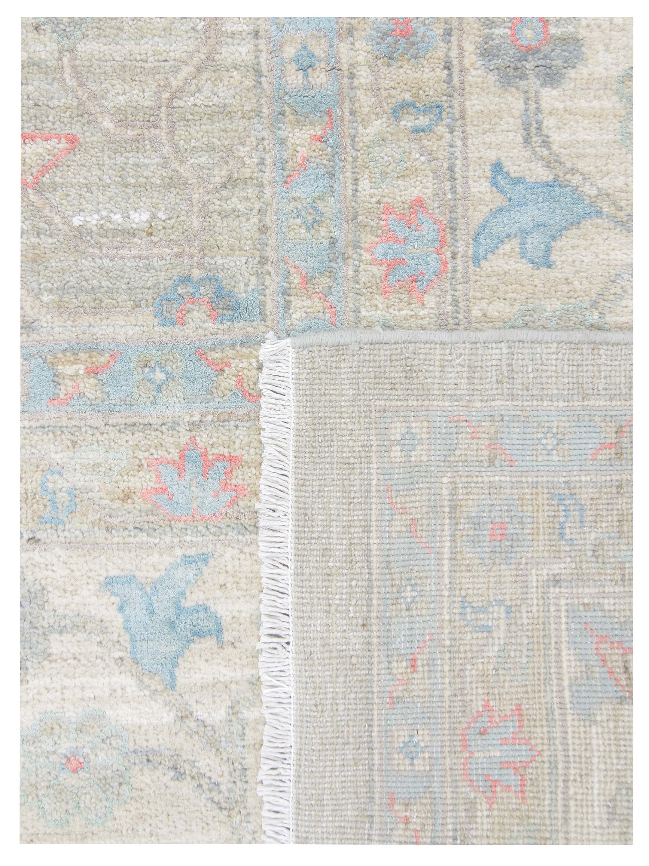 Ziegler Silk Route Hand Knotted Grey 10x14 - Image 5 of 5