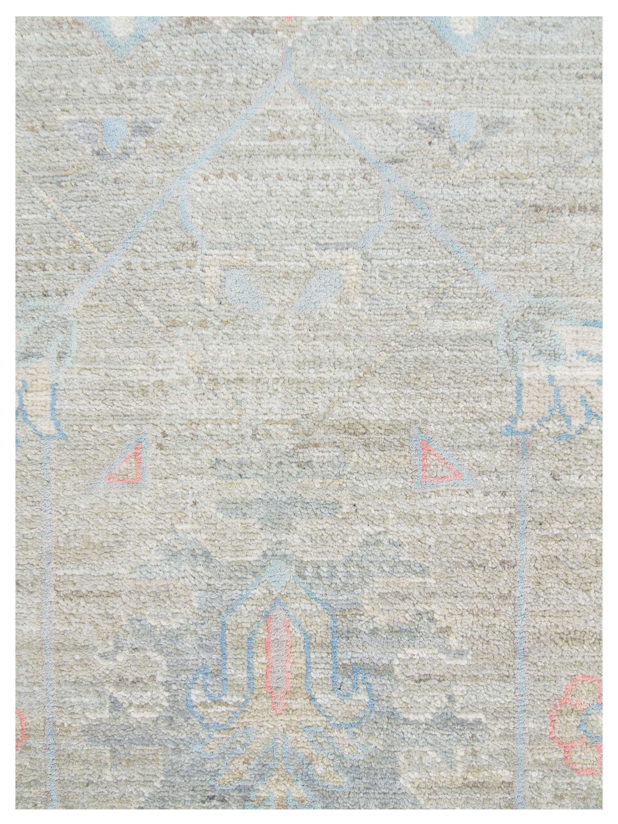 Ziegler Silk Route Hand Knotted Grey 10x14 - Image 3 of 5