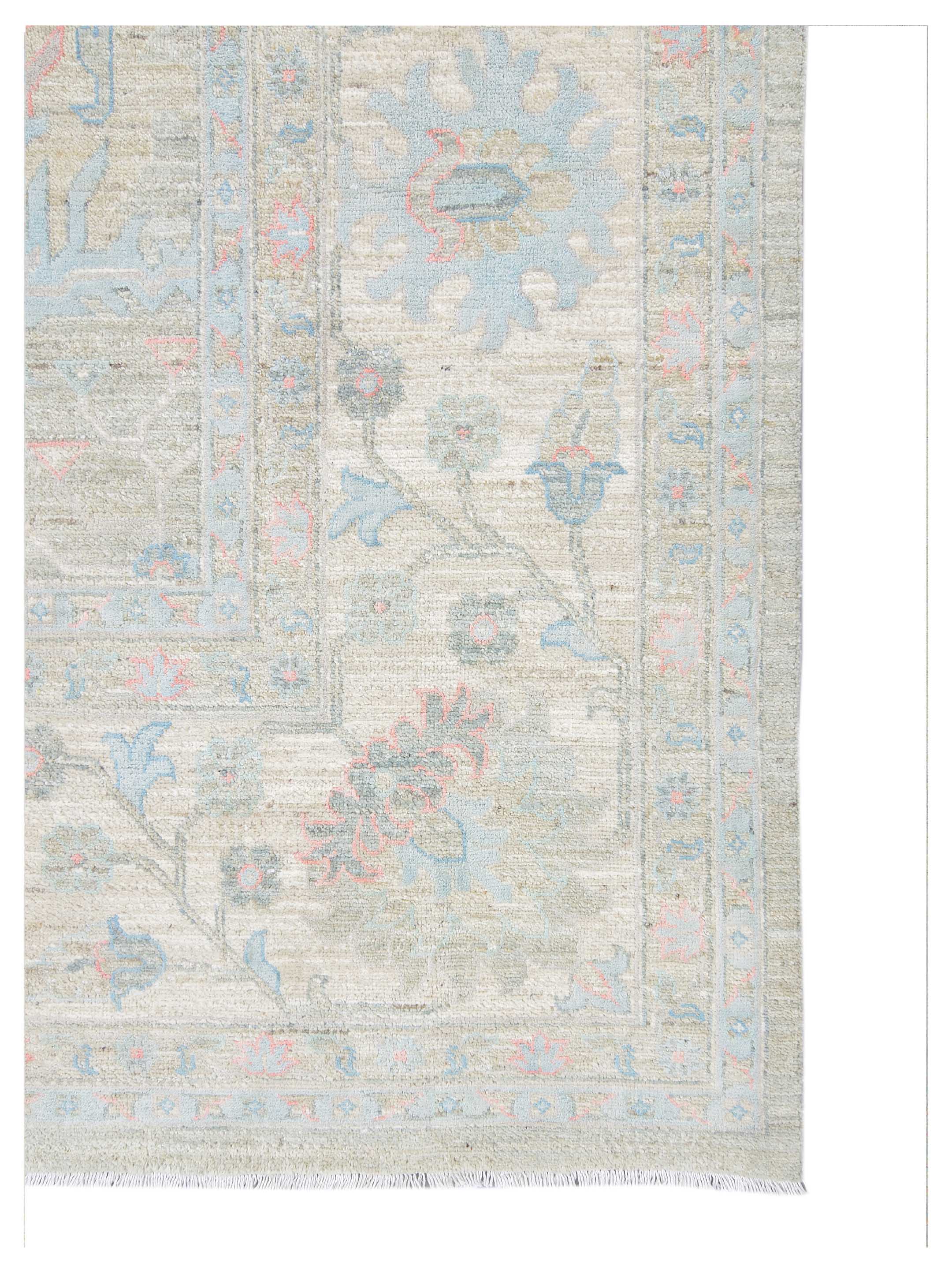 Ziegler Silk Route Hand Knotted Grey 10x14 - Image 4 of 5