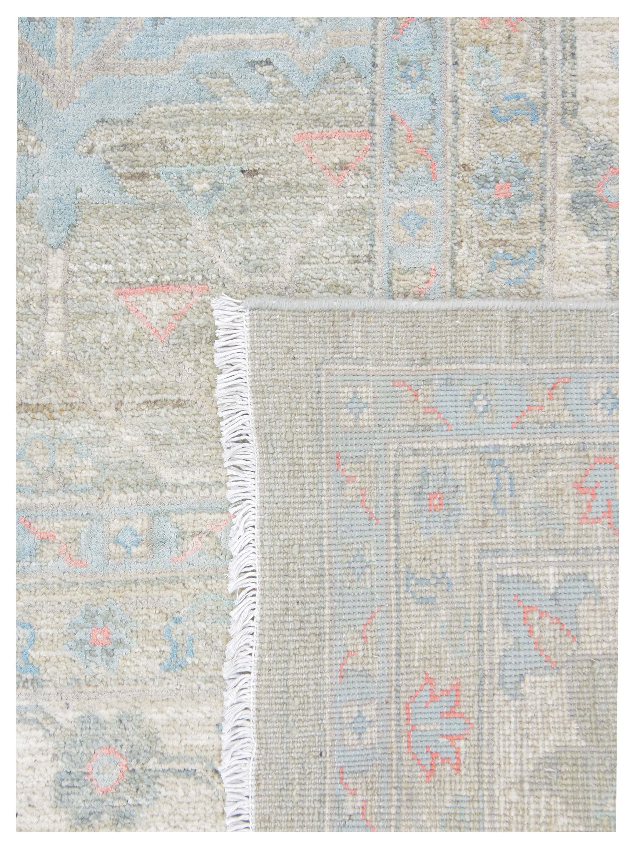 Ziegler Silk Route Hand Knotted Grey 10x14 - Image 5 of 5