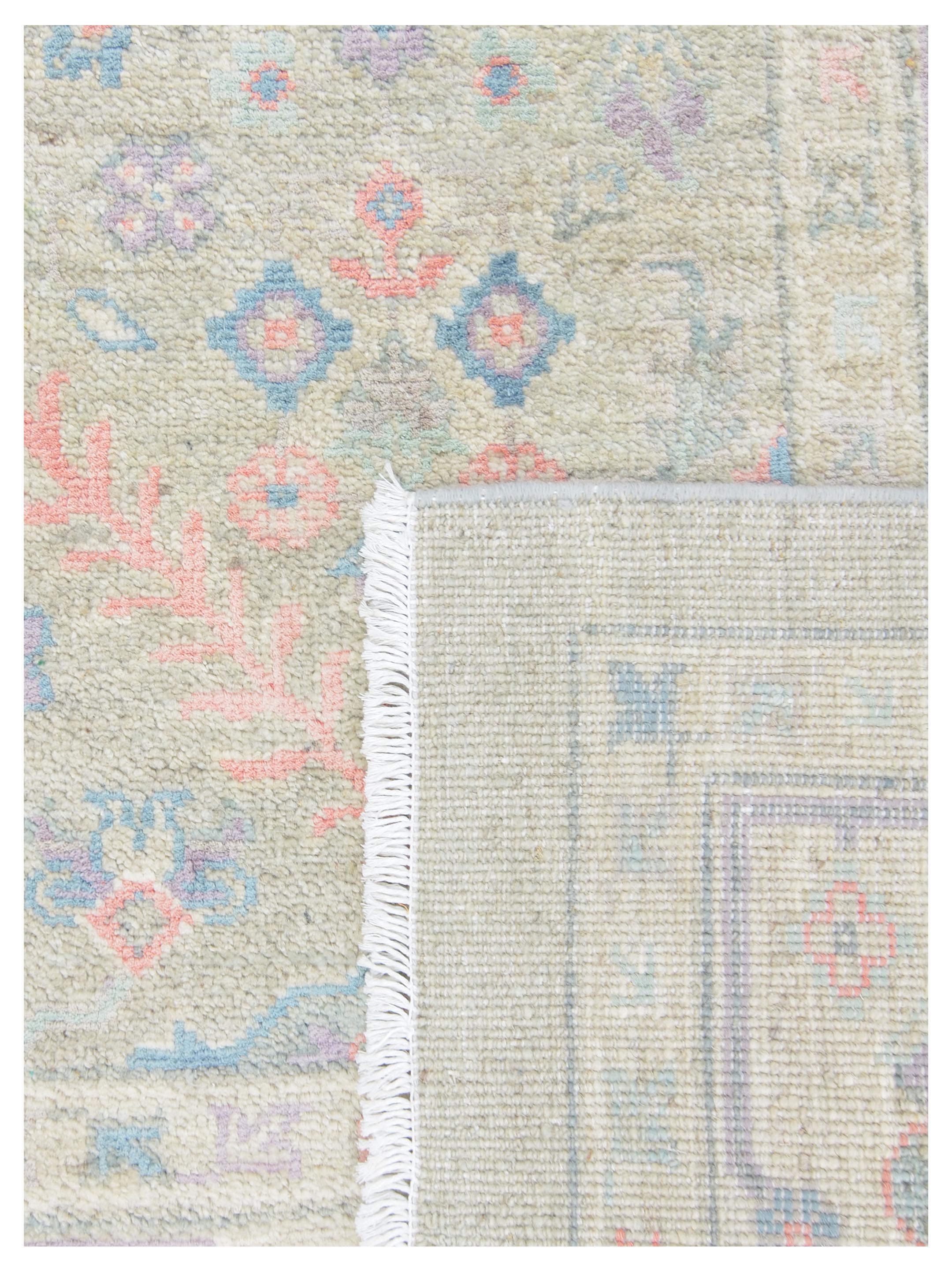 Ziegler Silk Route Hand Knotted Grey 9x12 - Image 5 of 5