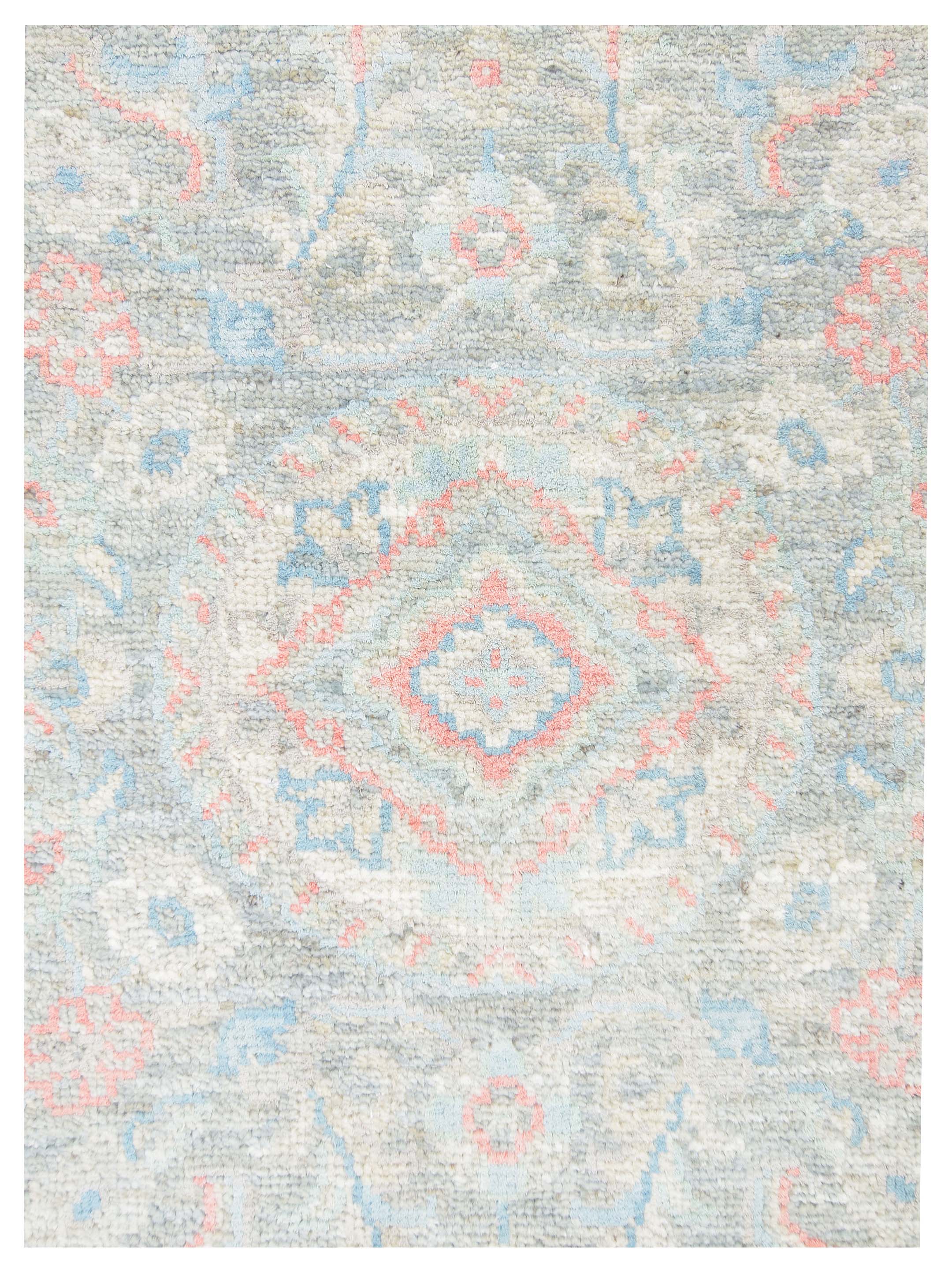 Ziegler Silk Route Hand Knotted Grey 9x12 - Image 3 of 5