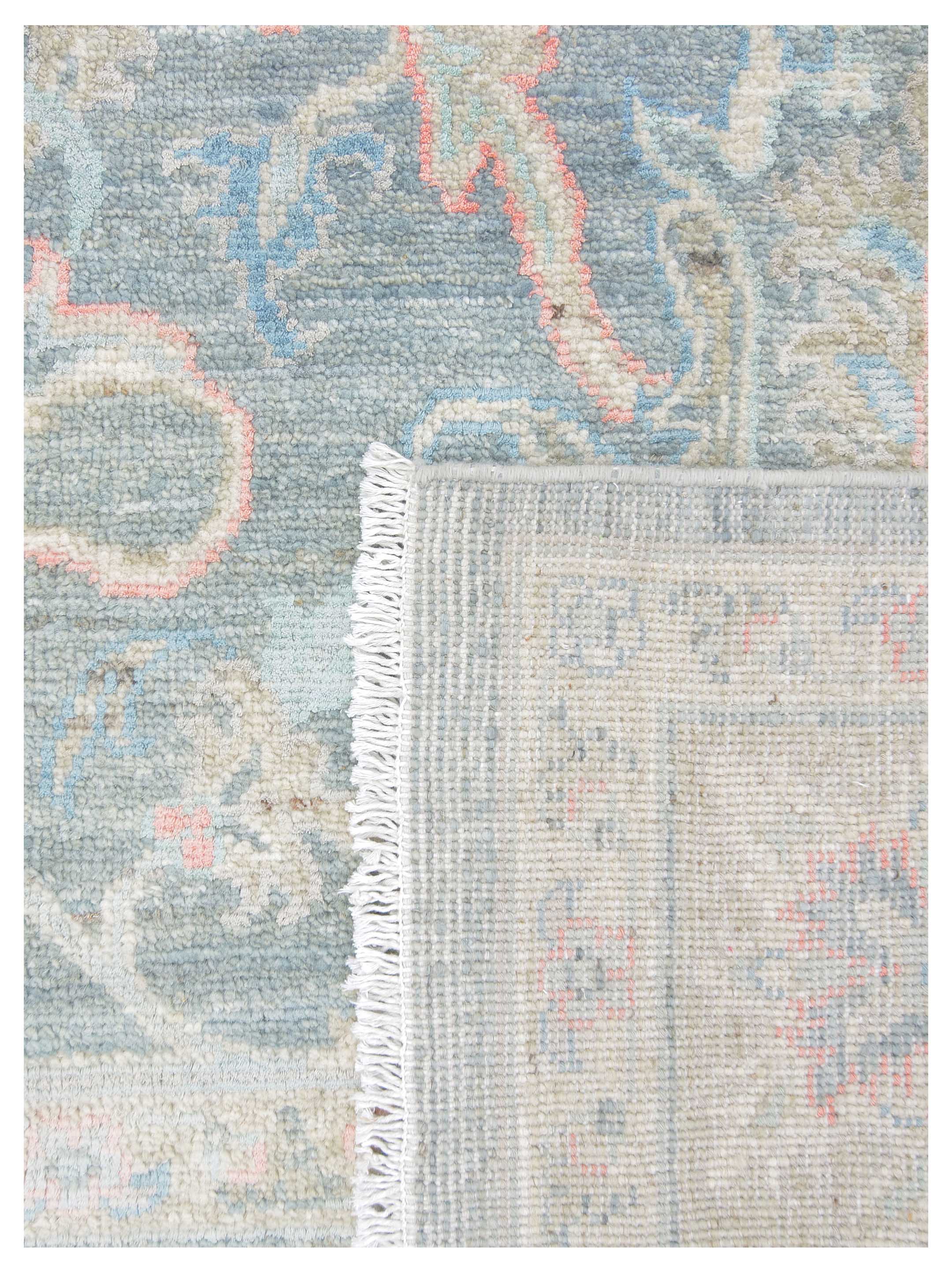 Ziegler Silk Route Hand Knotted Grey 8x10 - Image 5 of 5