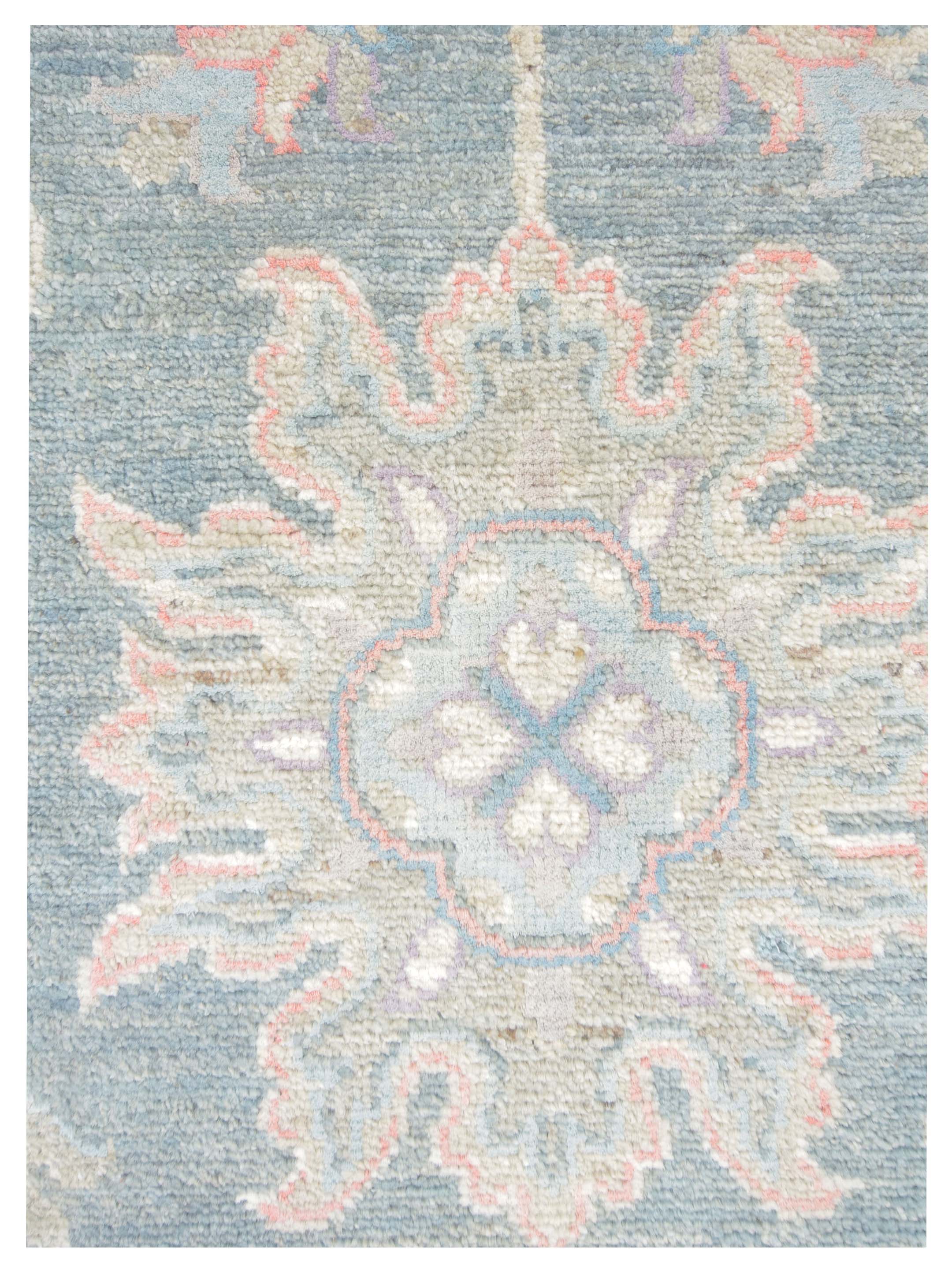 Ziegler Silk Route Hand Knotted Grey 8x10 - Image 3 of 5