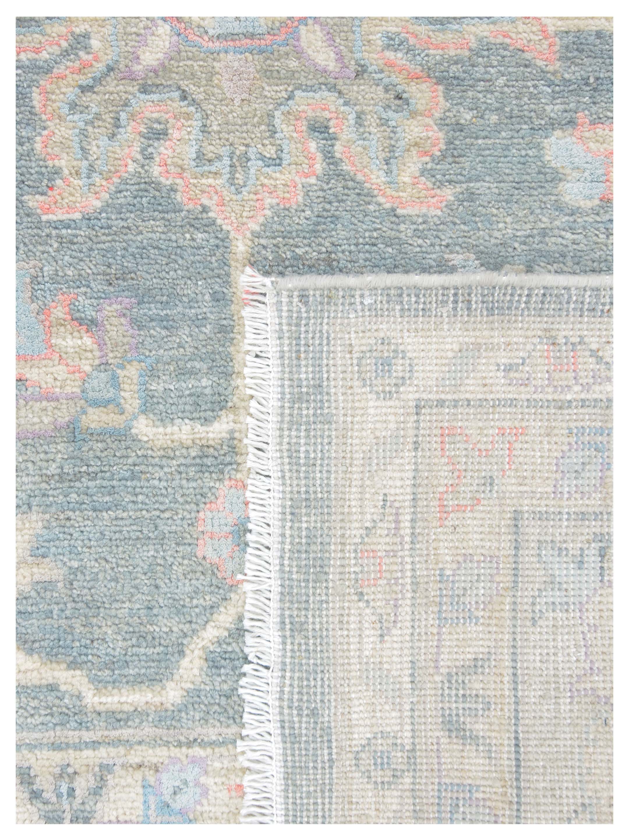 Ziegler Silk Route Hand Knotted Grey 8x10 - Image 5 of 5