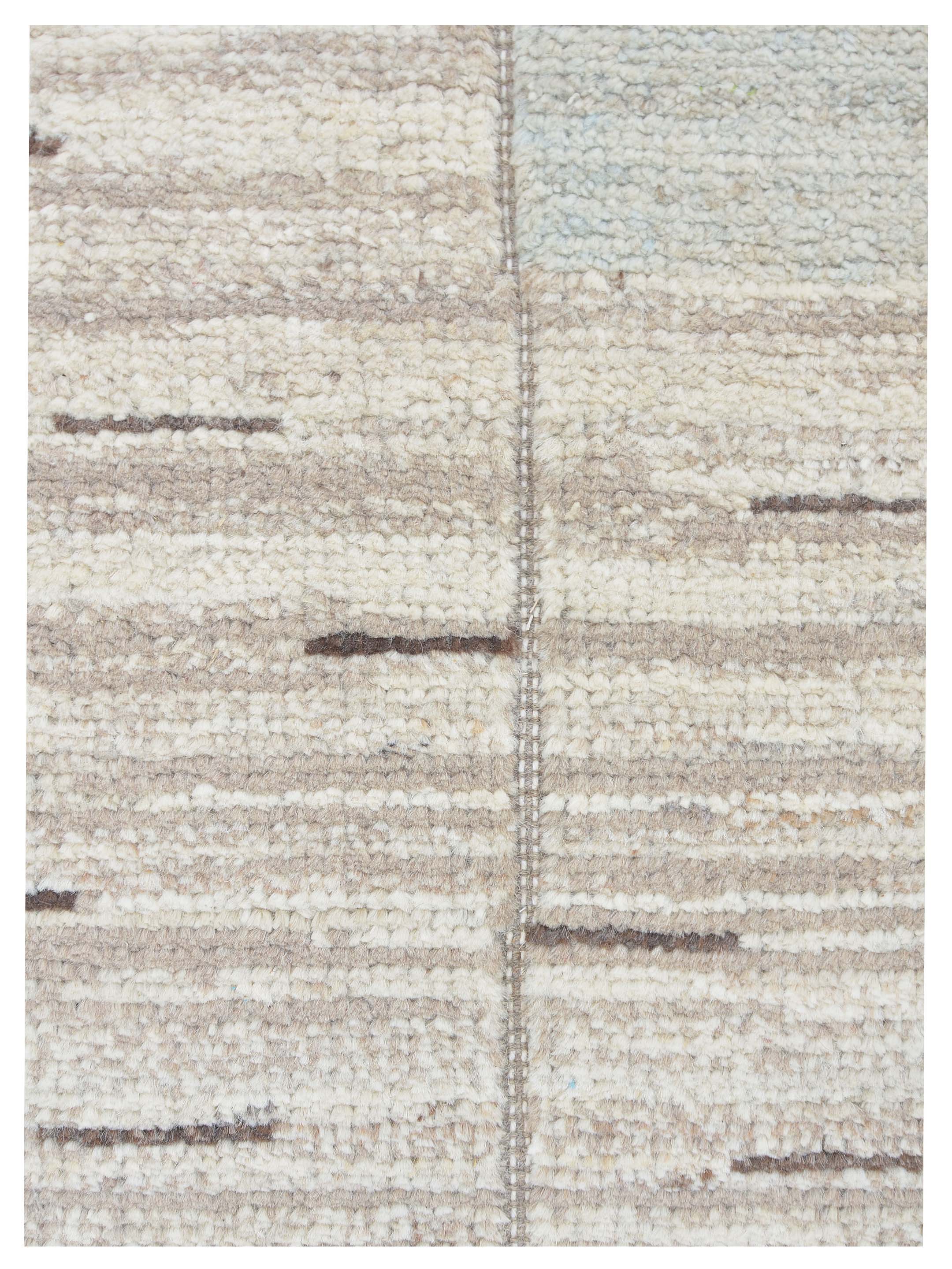 Moroccan Hand Knotted Natural 8x10 - Image 3 of 5