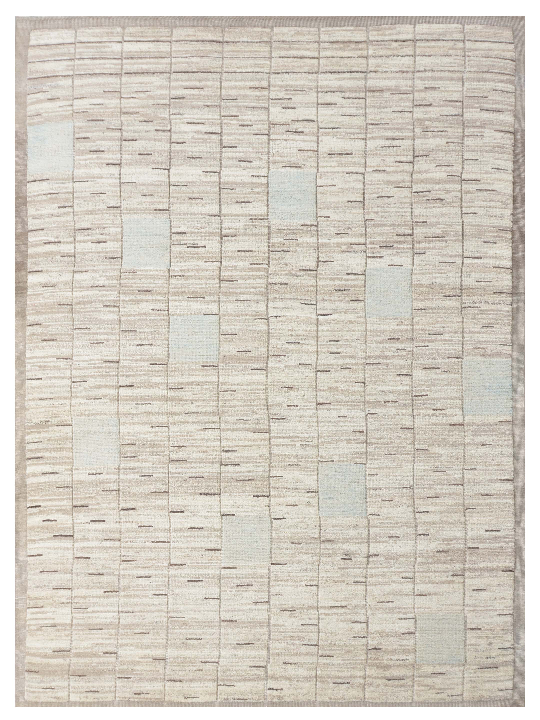 Moroccan Hand Knotted Natural 8x10