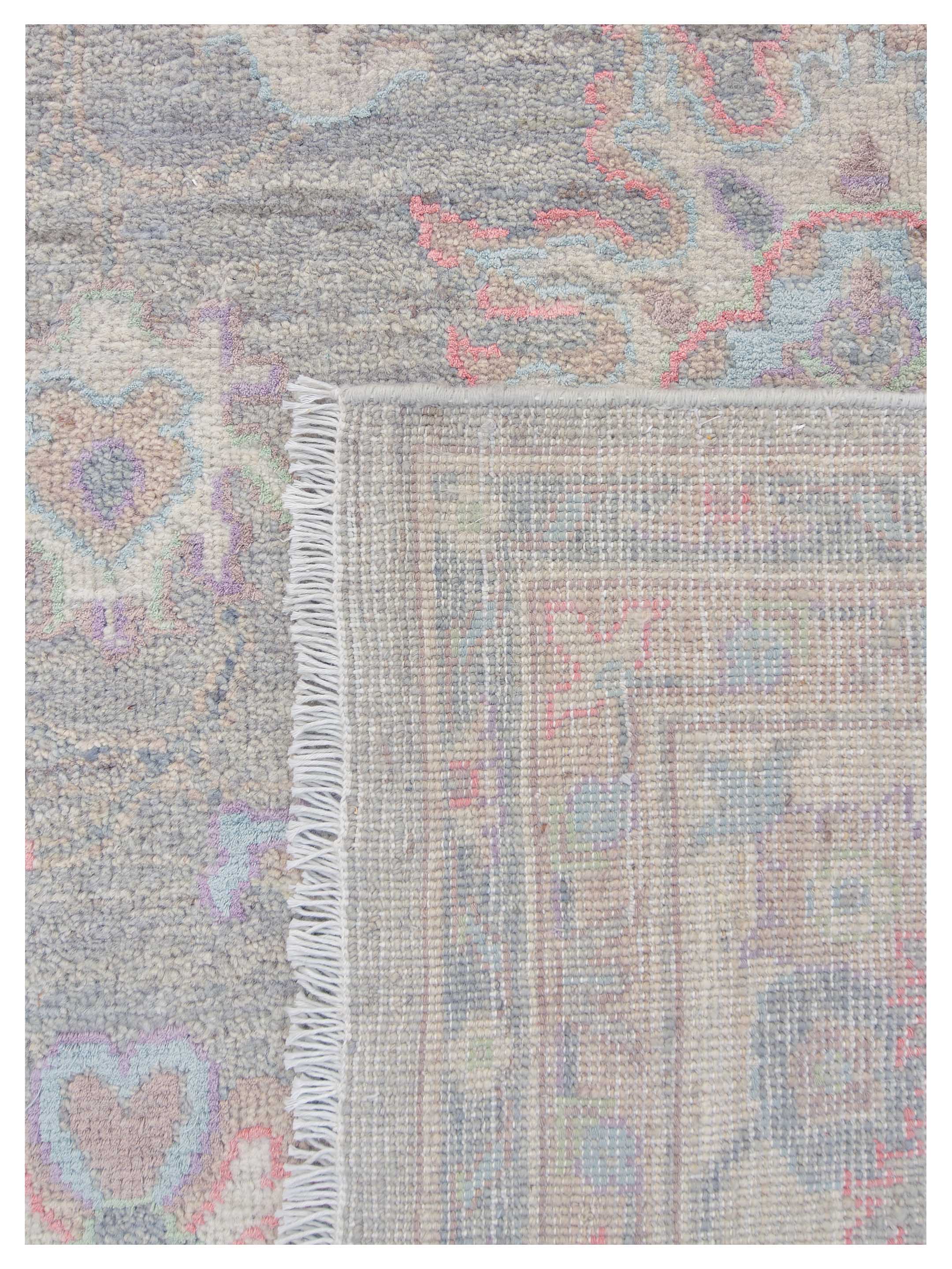 Ziegler Silk Route Hand Knotted Lt.Grey 8x10 - Image 5 of 5