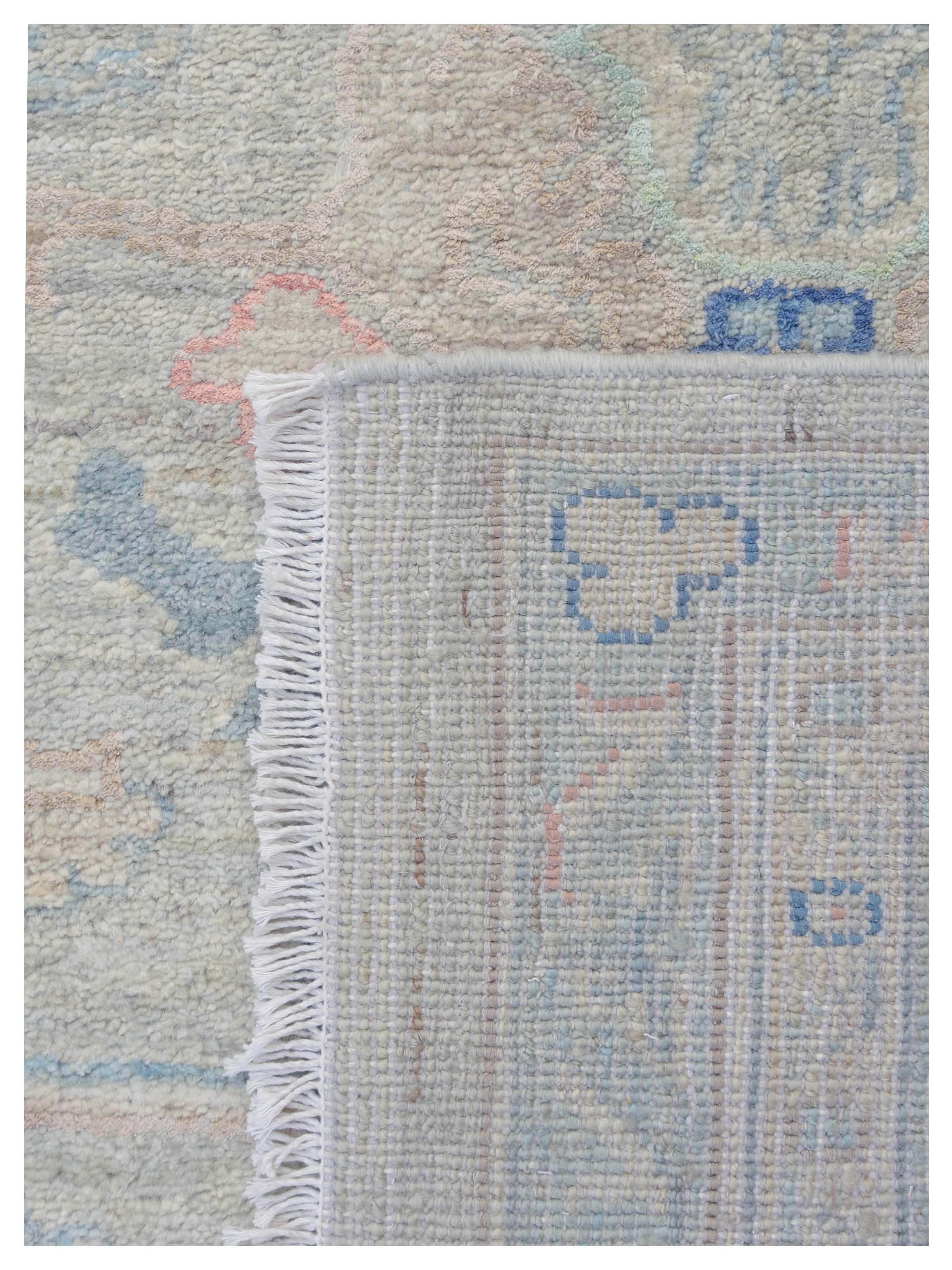 Ziegler Silk Route Hand Knotted Lt.Grey 8x10 - Image 5 of 5
