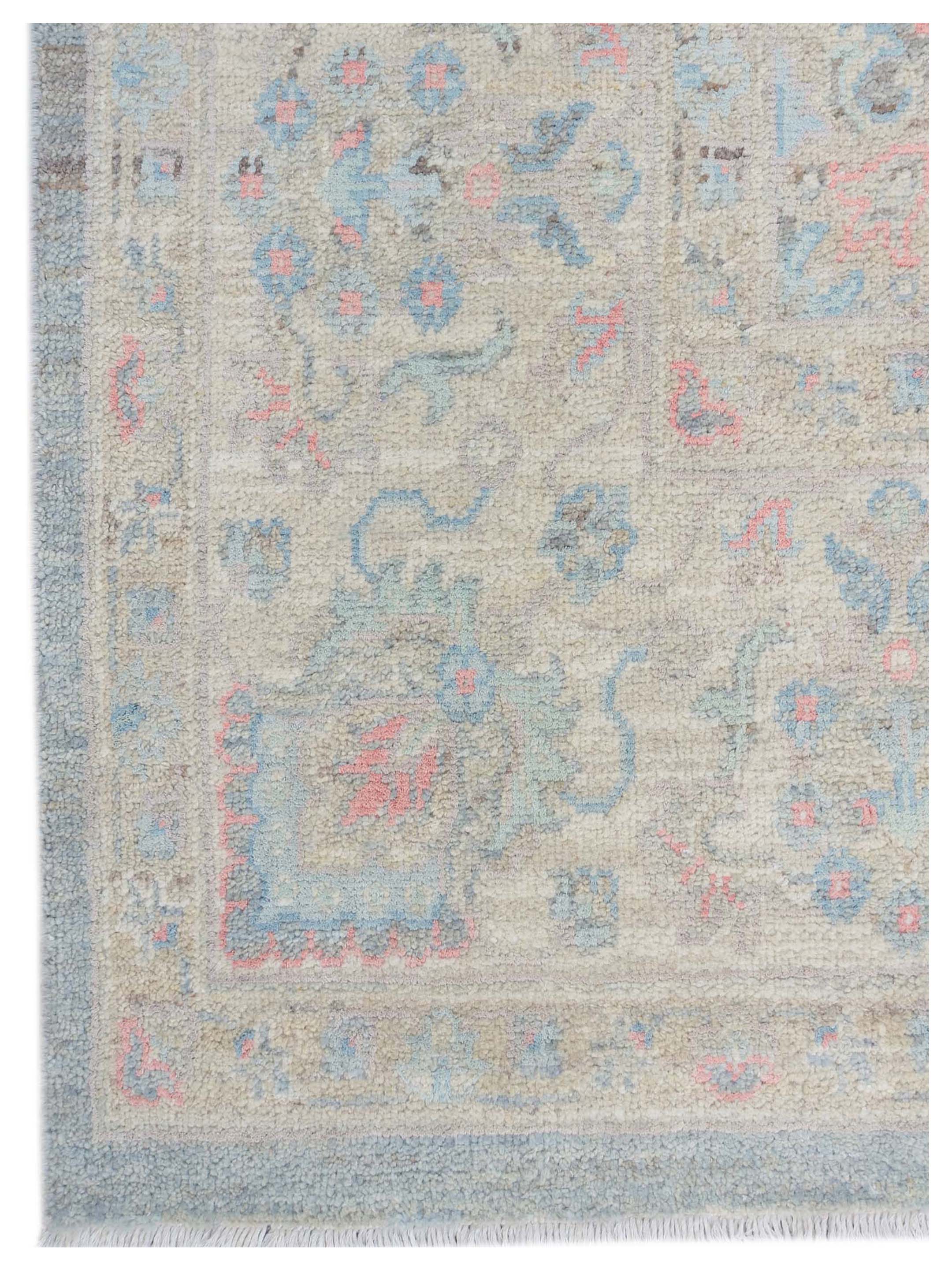 Ziegler Silk Route Hand Knotted Teal 8x10 - Image 4 of 5