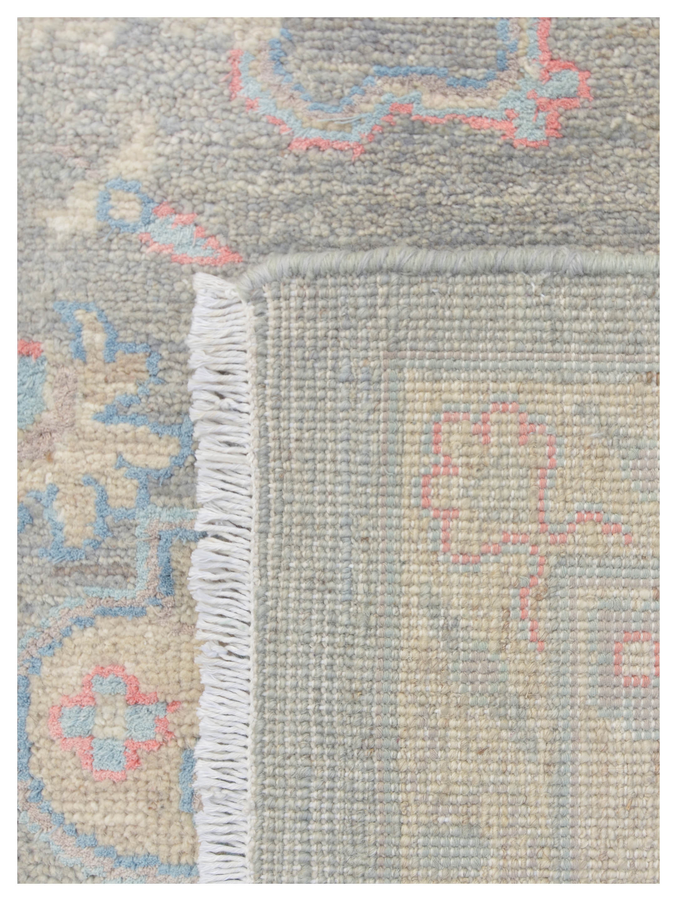 Ziegler Silk Route Hand Knotted Grey 8x10 - Image 5 of 5