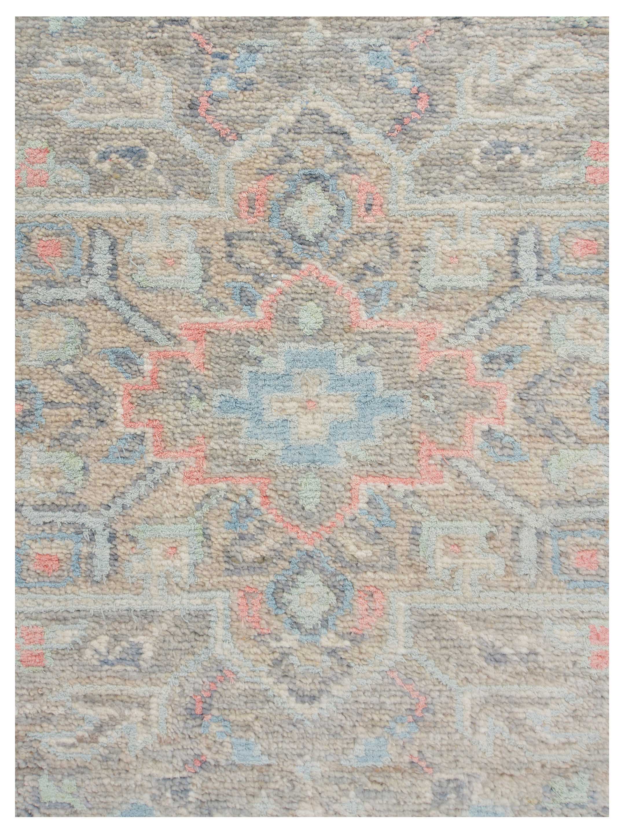 Ziegler Silk Route Hand Knotted Grey 8x10 - Image 3 of 5