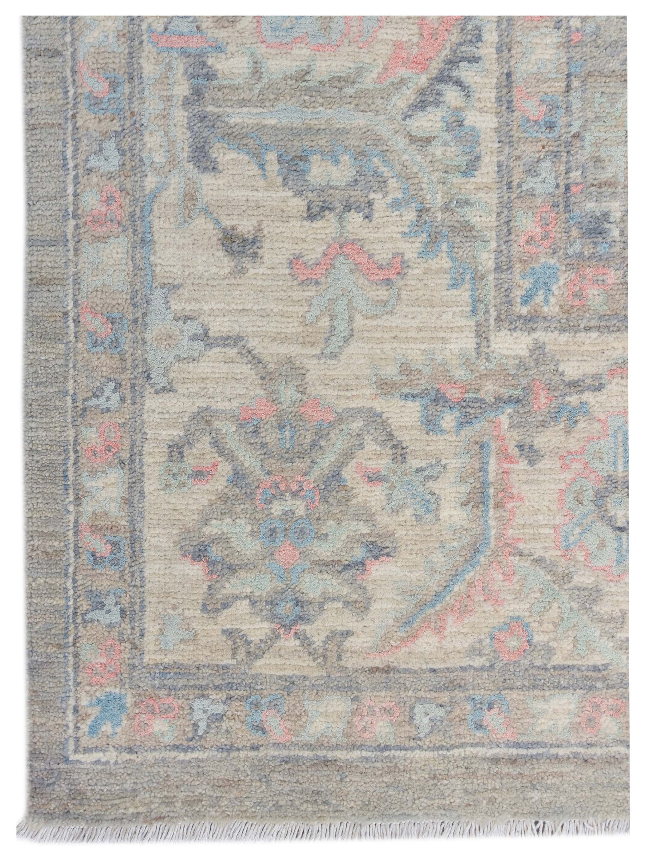 Ziegler Silk Route Hand Knotted Grey 8x10 - Image 4 of 5