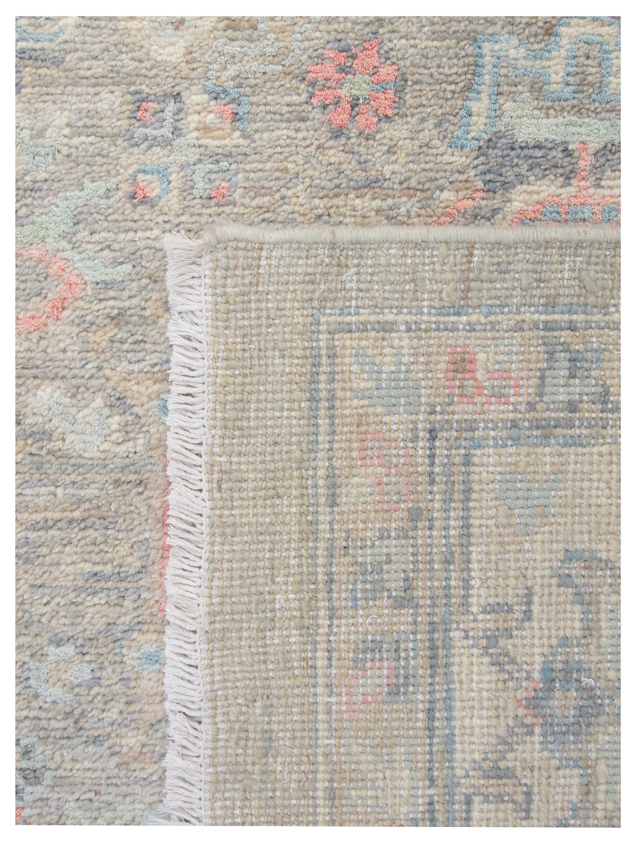 Ziegler Silk Route Hand Knotted Grey 8x10 - Image 5 of 5