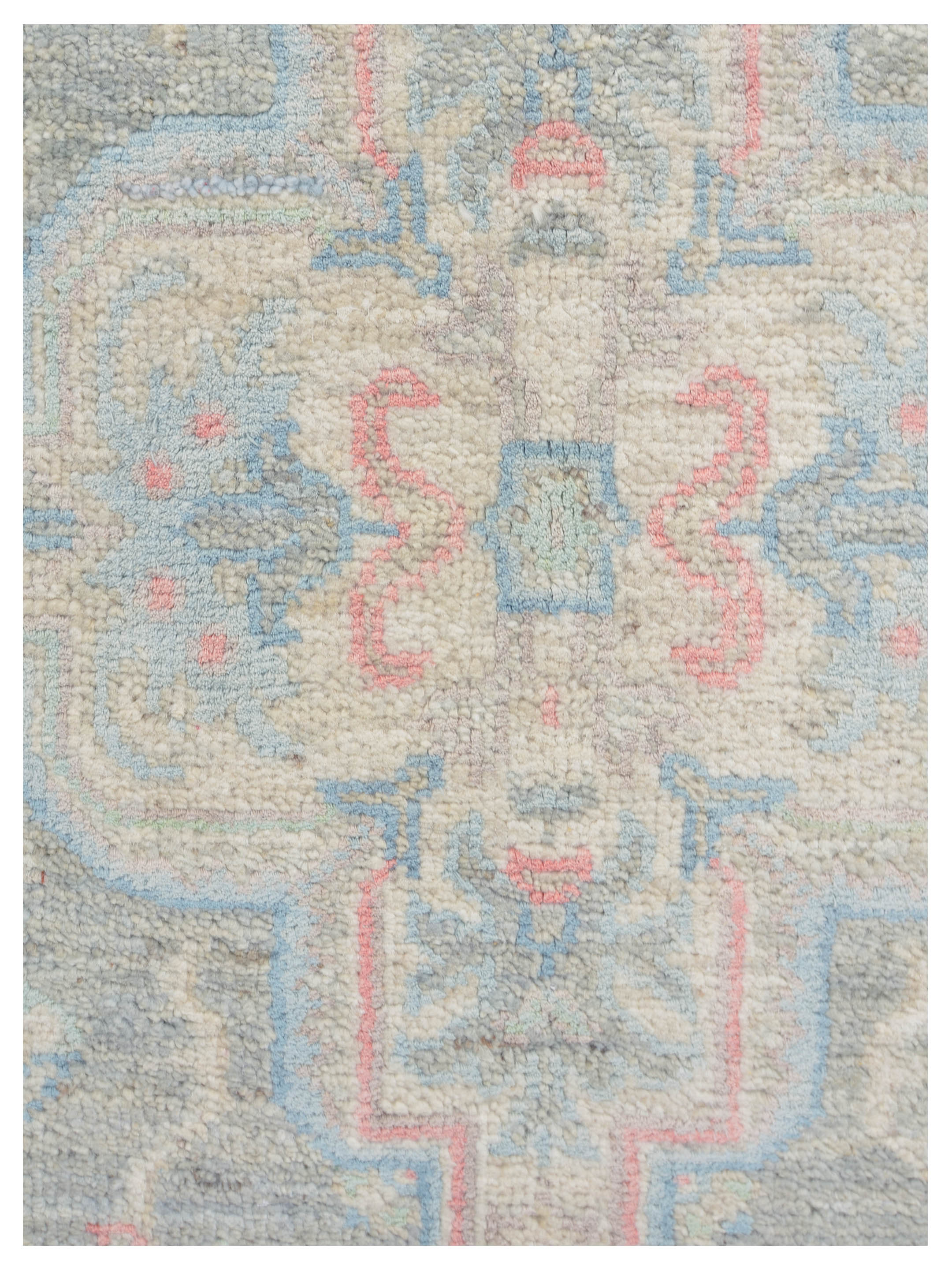 Ziegler Silk Route Hand Knotted Lt.Grey 8x10 - Image 3 of 5