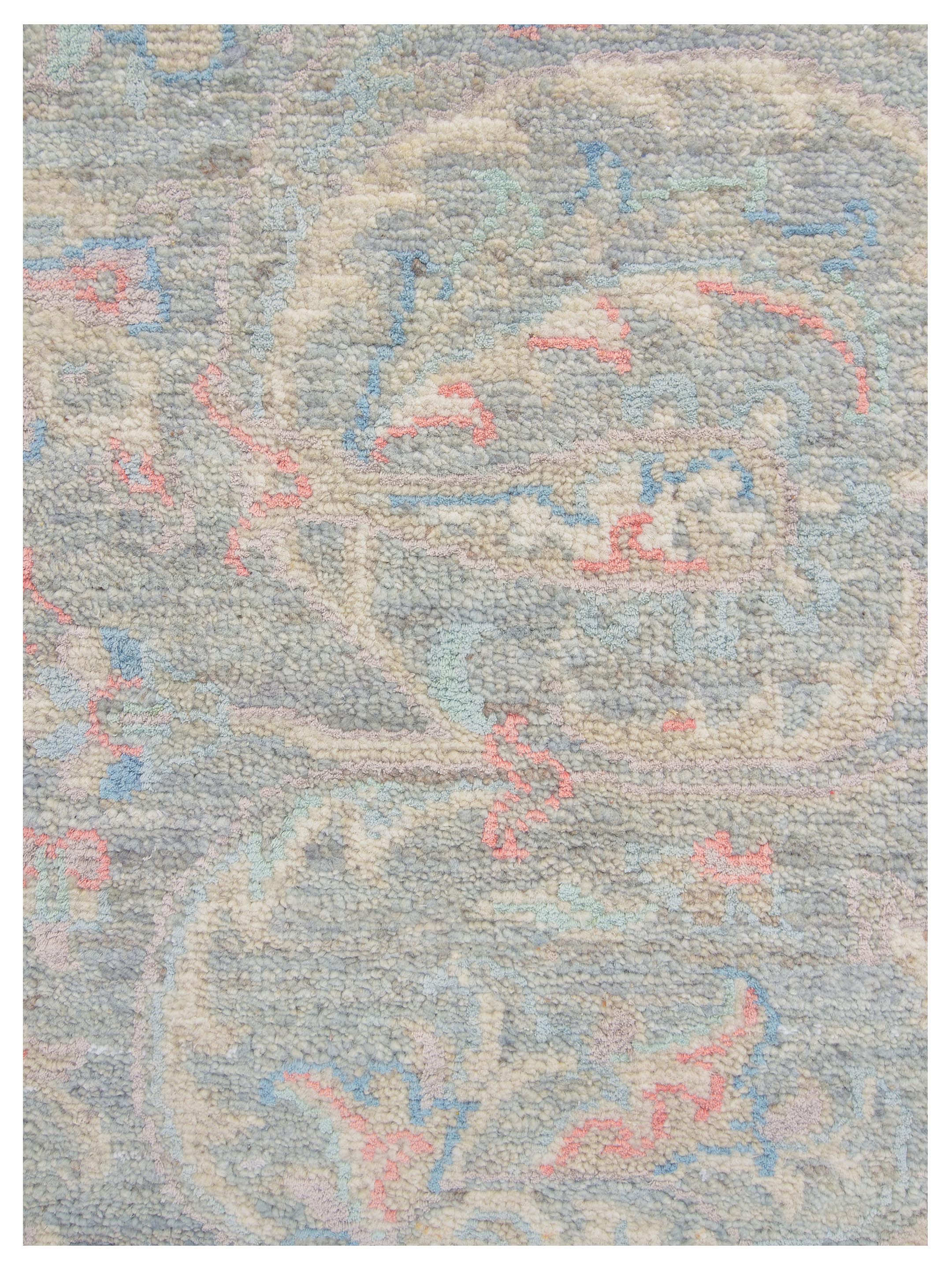 Ziegler Silk Route Hand Knotted Grey 8x10 - Image 3 of 5