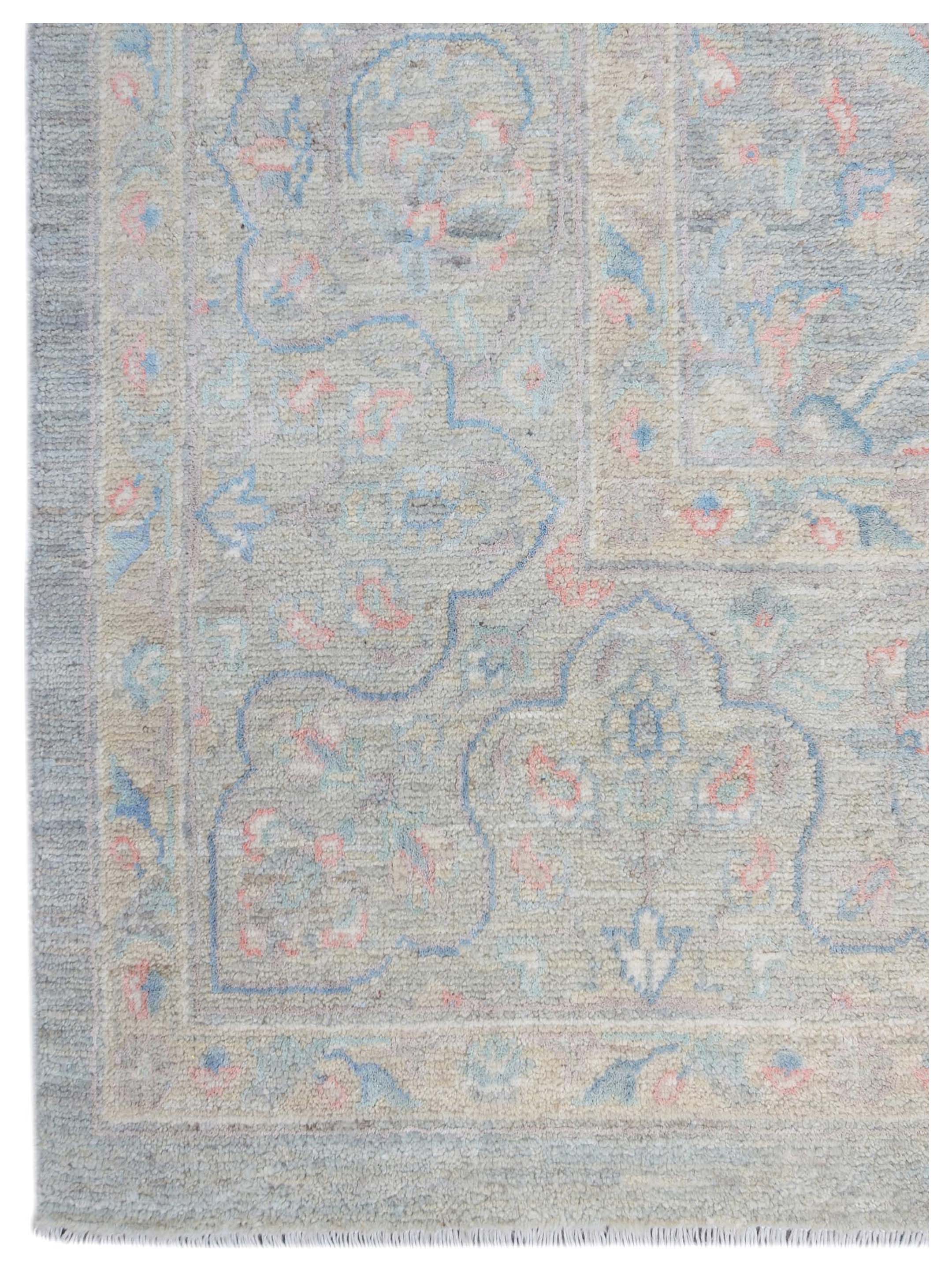 Ziegler Silk Route Hand Knotted Grey 8x10 - Image 4 of 5