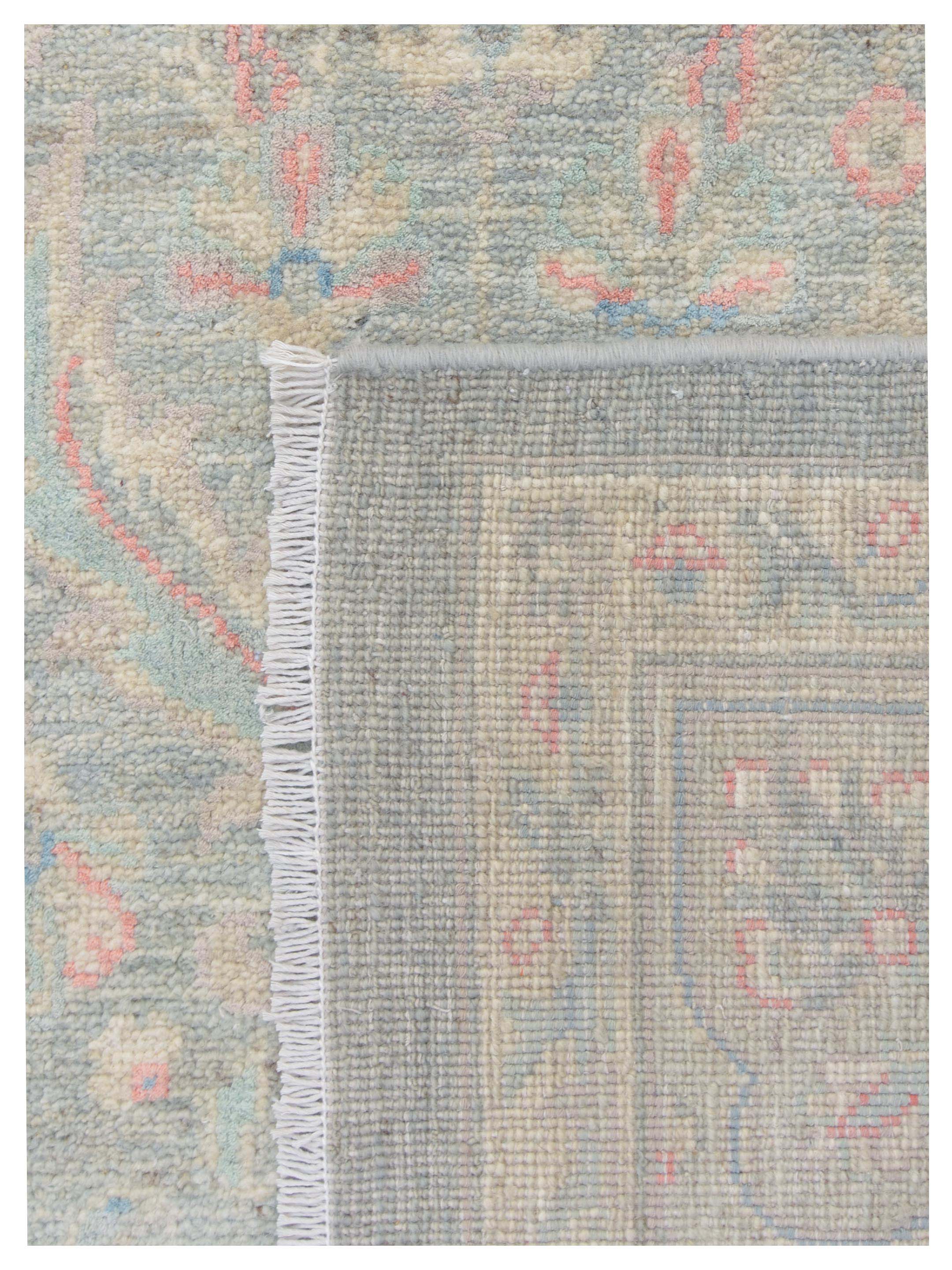 Ziegler Silk Route Hand Knotted Grey 8x10 - Image 5 of 5