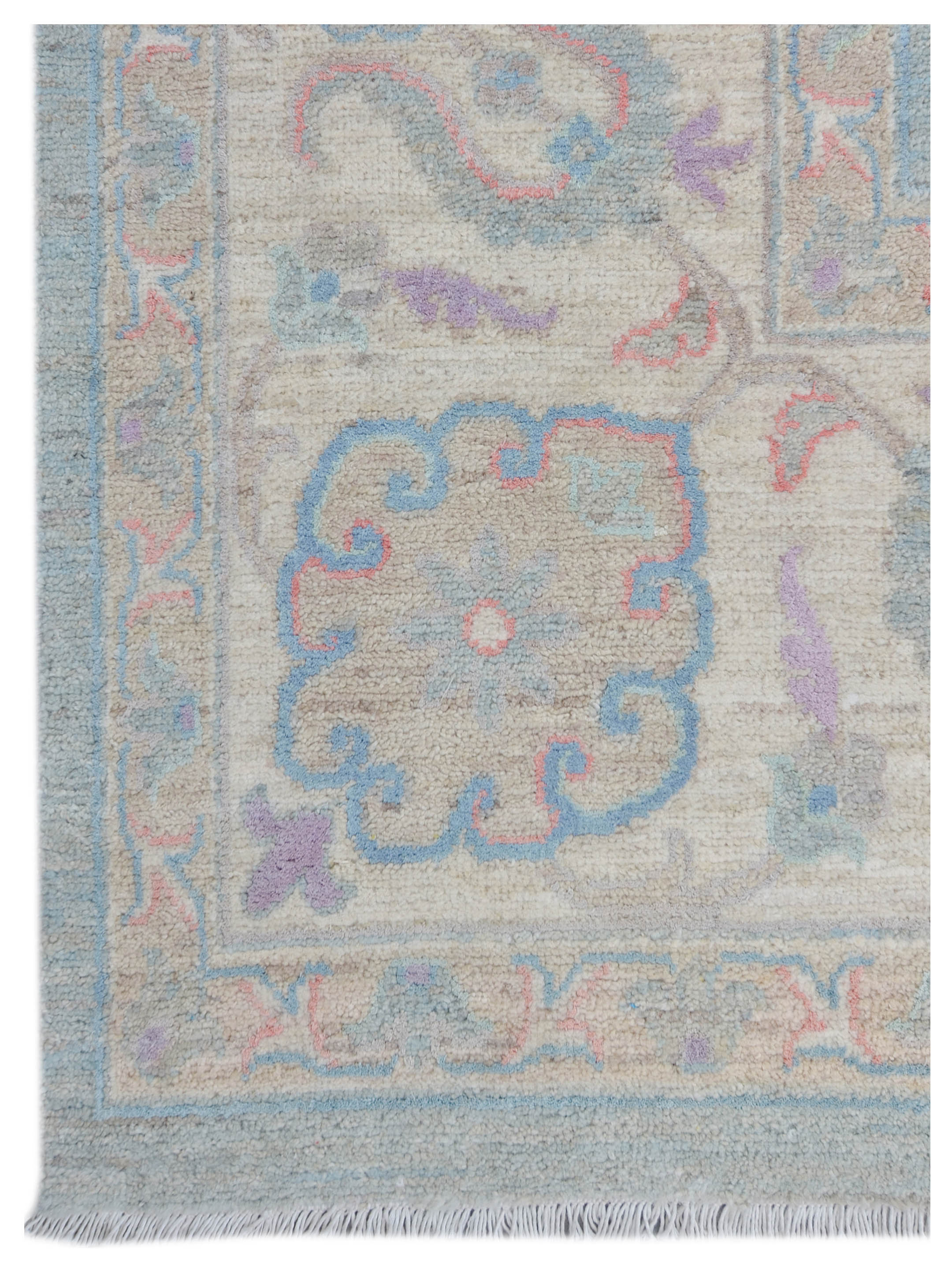 Ziegler Silk Route Hand Knotted Grey 9x12 - Image 4 of 5