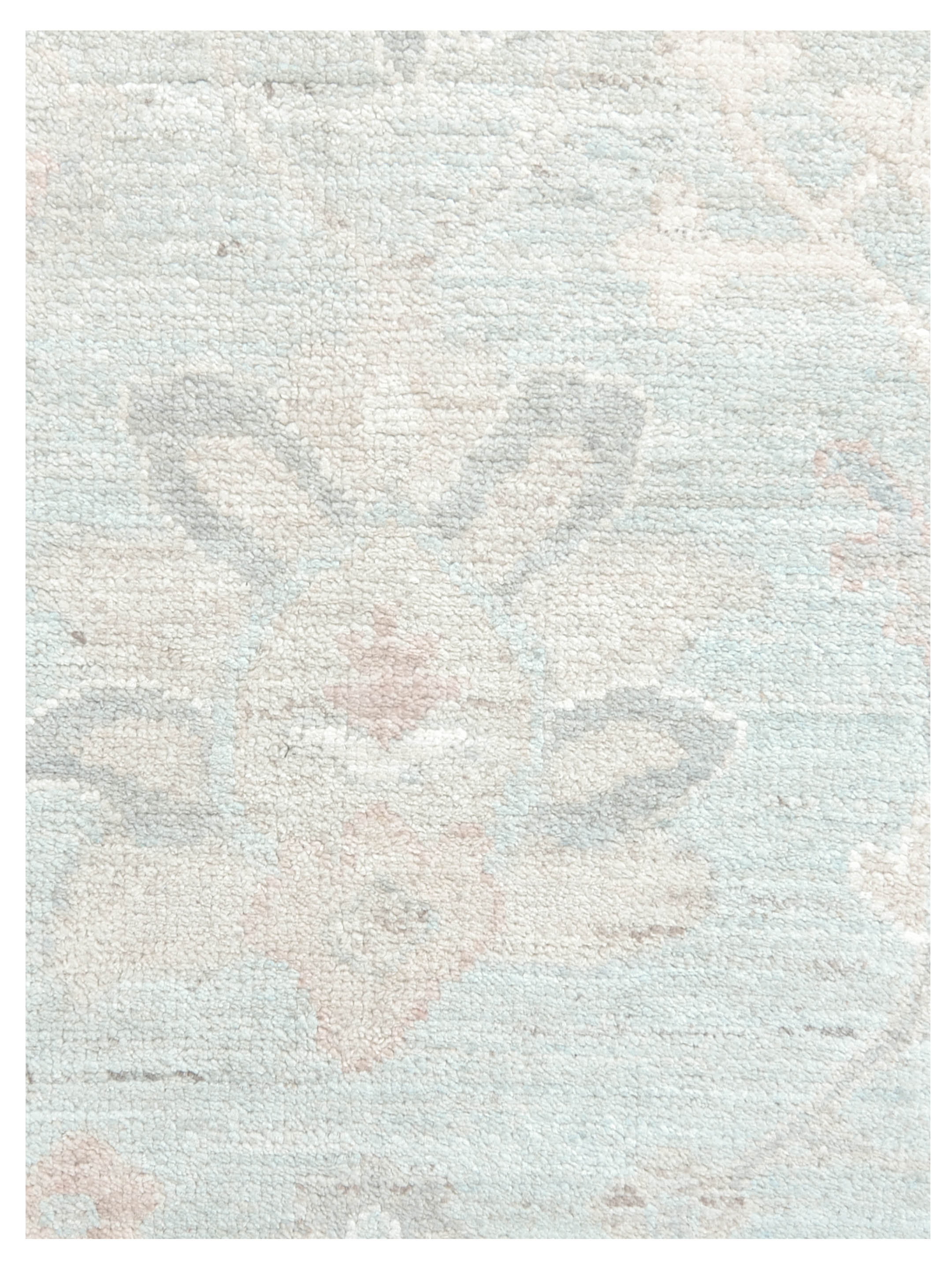 Ushak Wool Weft Hand Knotted Blue 9x12 - Image 3 of 6