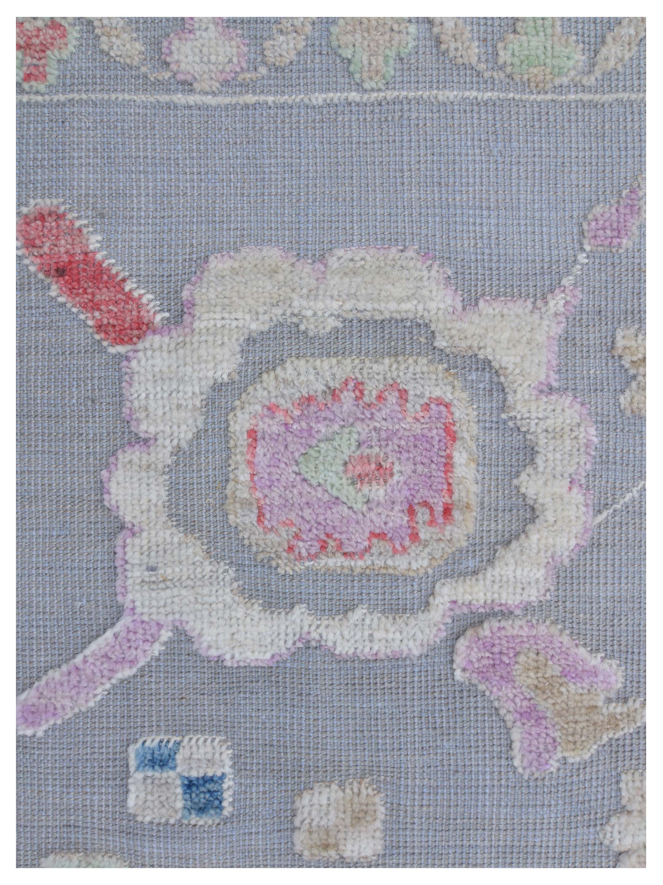 Dara Hand Knotted Grey 8x10 - Image 3 of 5