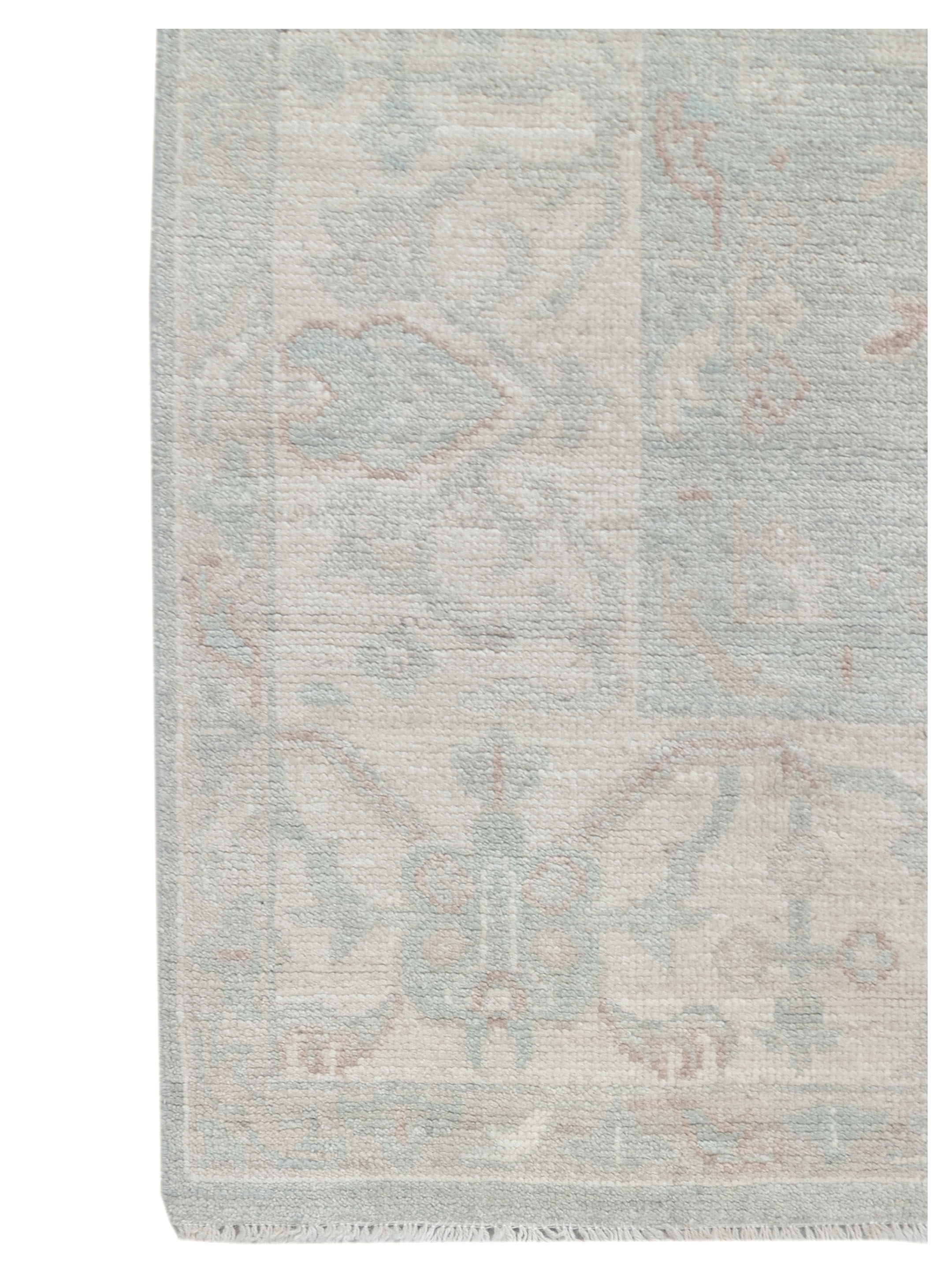 Ushak Wool Weft Hand Knotted Grey 8x10 - Image 2 of 6