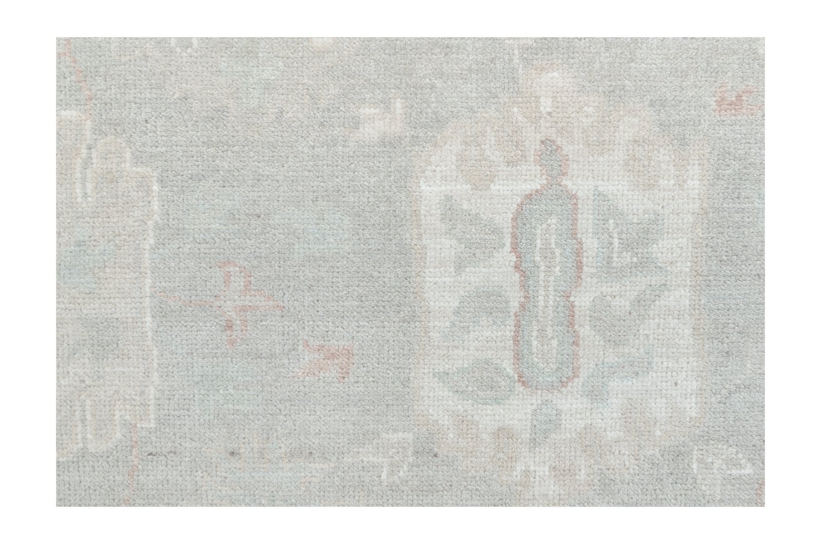 Ushak Wool Weft Hand Knotted Grey 8x10 - Image 4 of 6