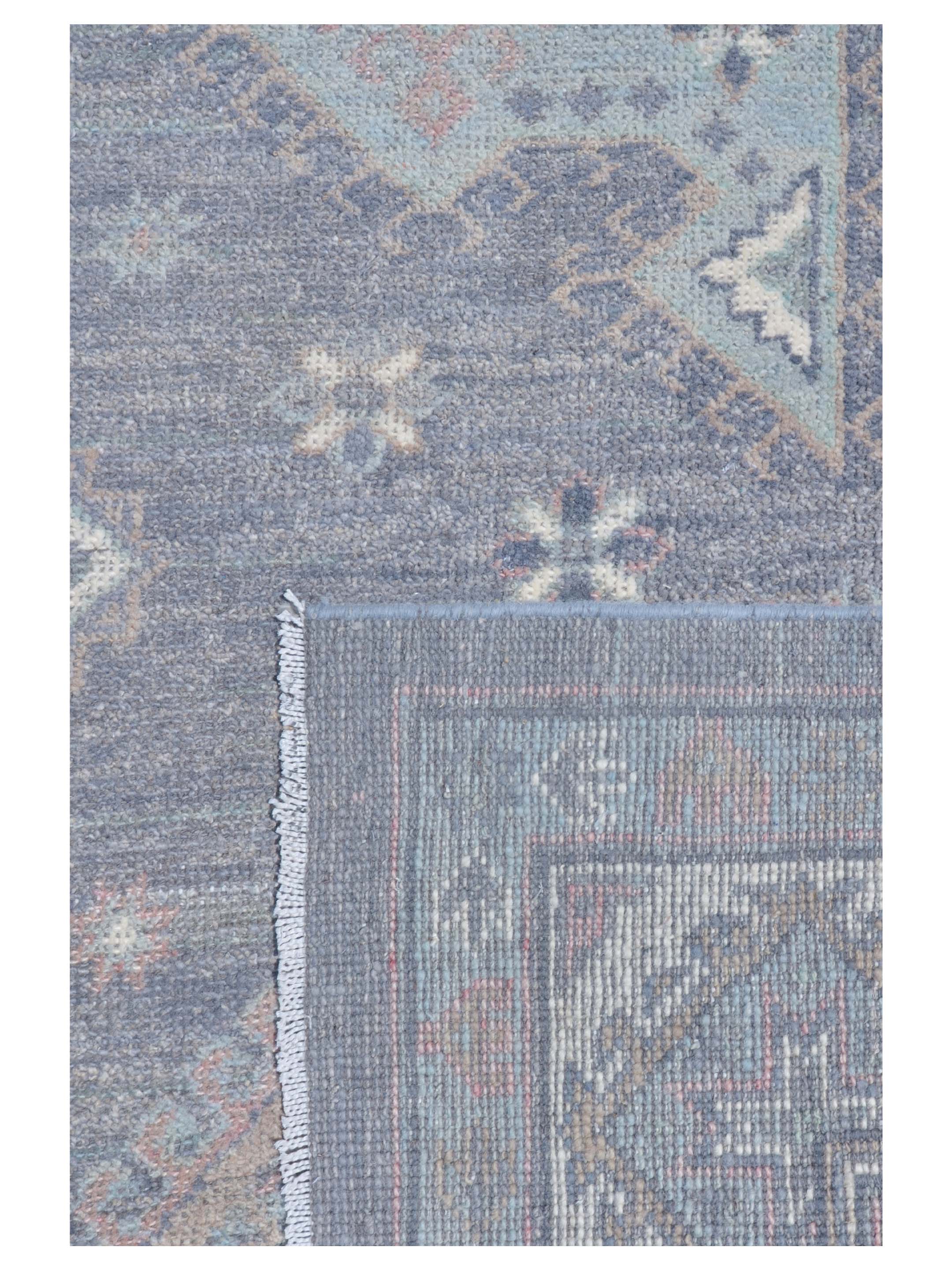 Ushak Hand Knotted Grey 8x10 - Image 5 of 5