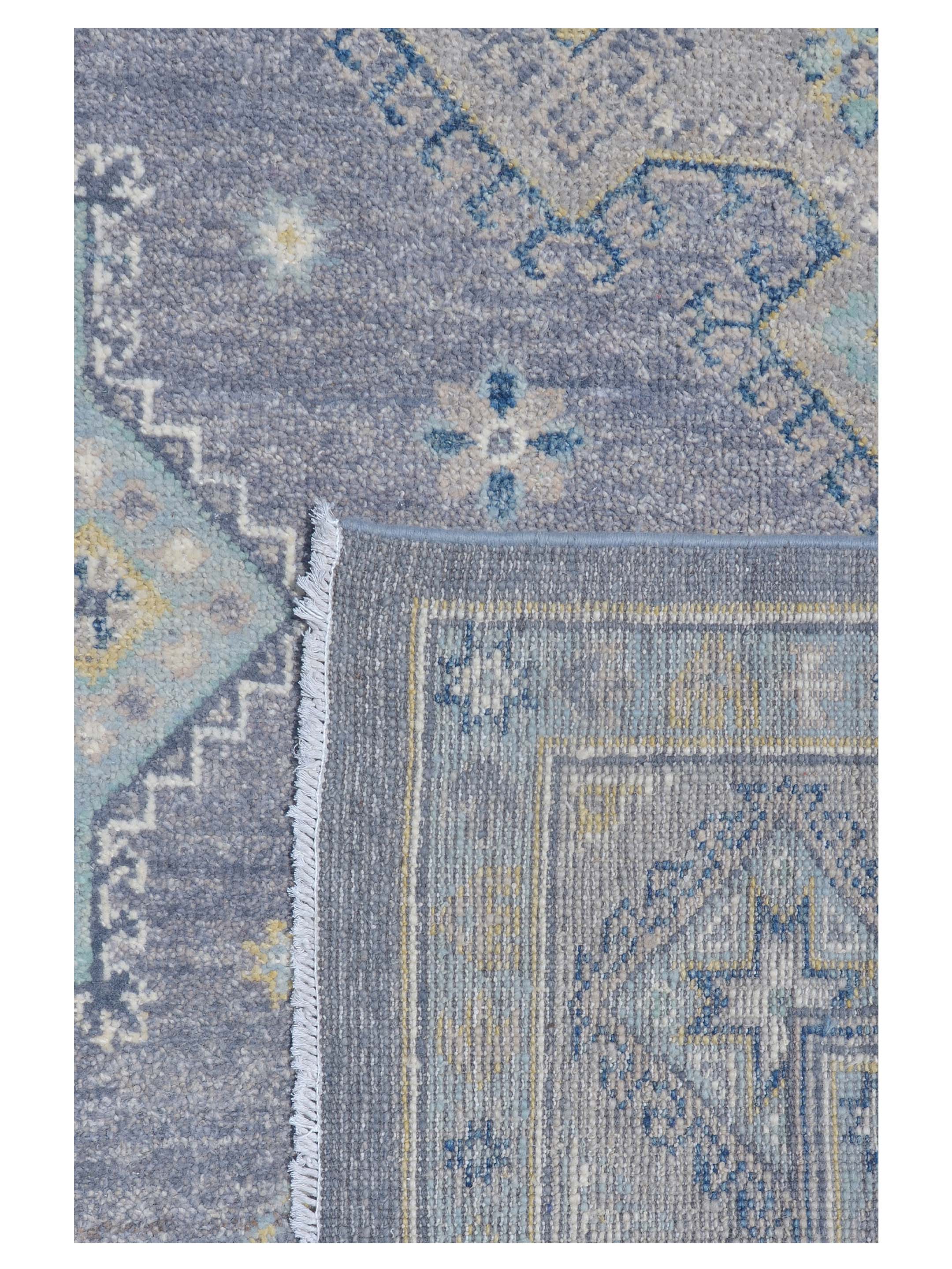 Ushak Hand Knotted Grey 8x10 - Image 5 of 5