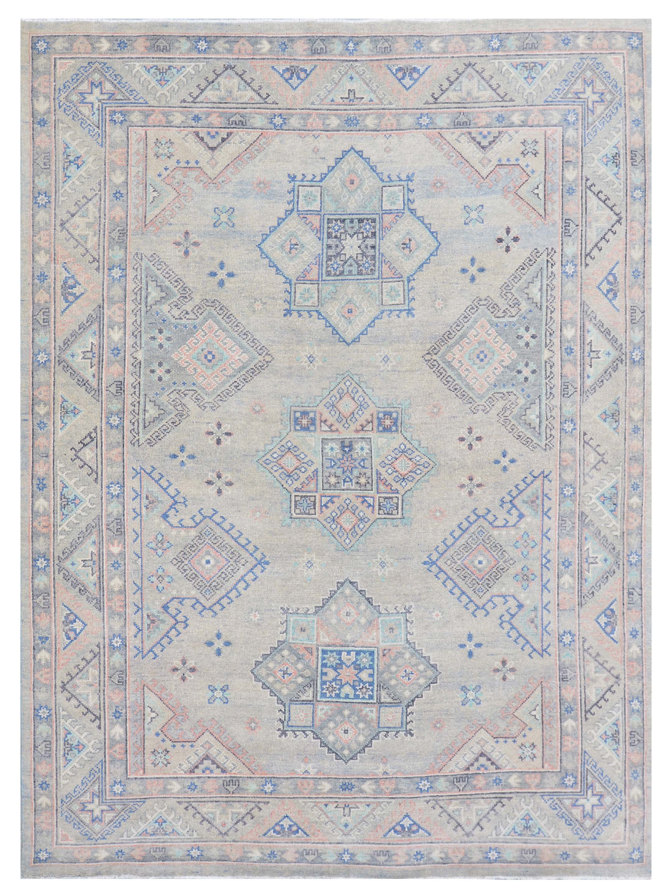 Ushak Hand Knotted Ivory 9x12