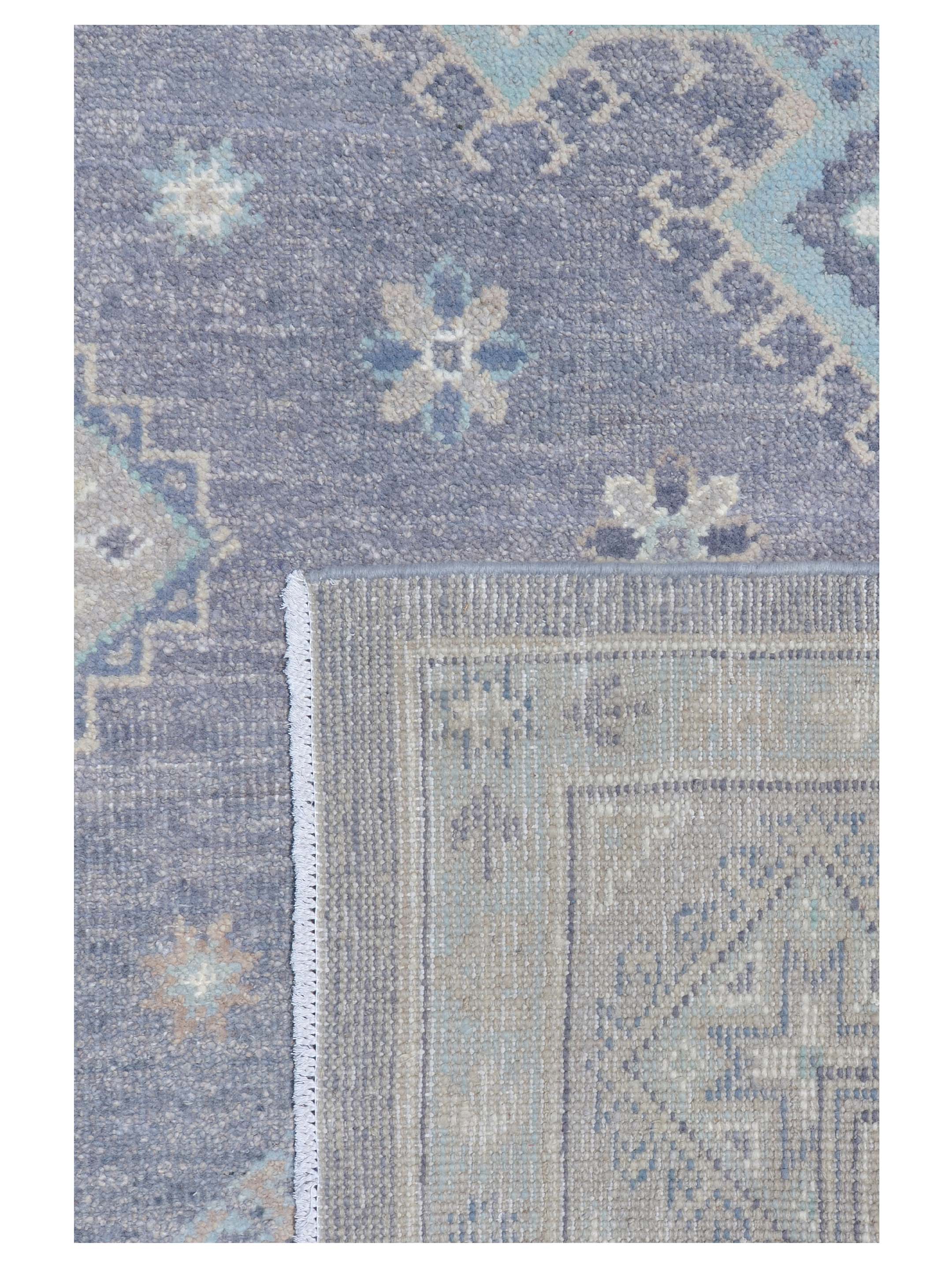 Ushak Hand Knotted Grey 9x12 - Image 5 of 5