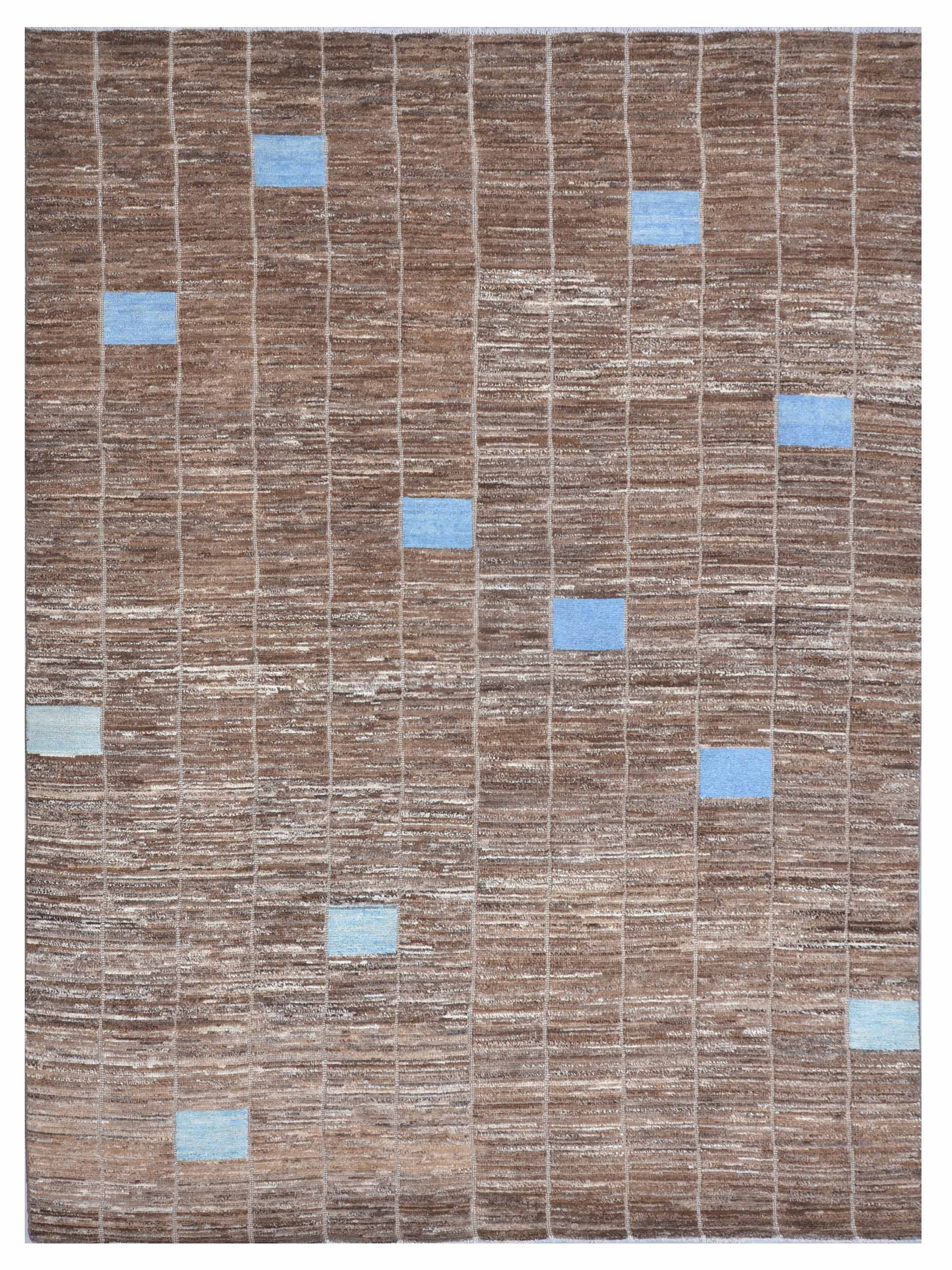 Moroccan Hand Knotted Natural 9x12