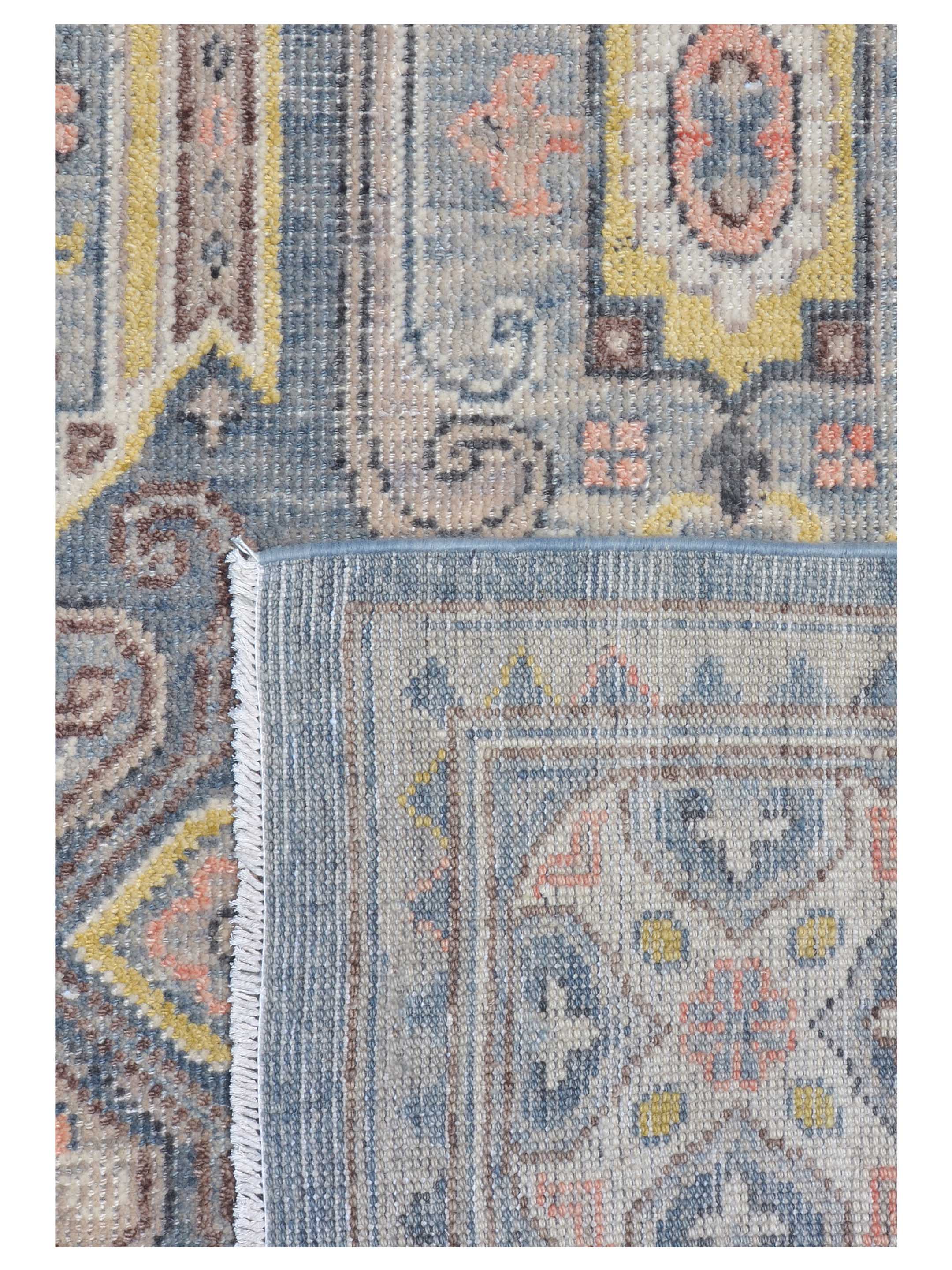 Ushak Hand Knotted Grey 10x14 - Image 5 of 5