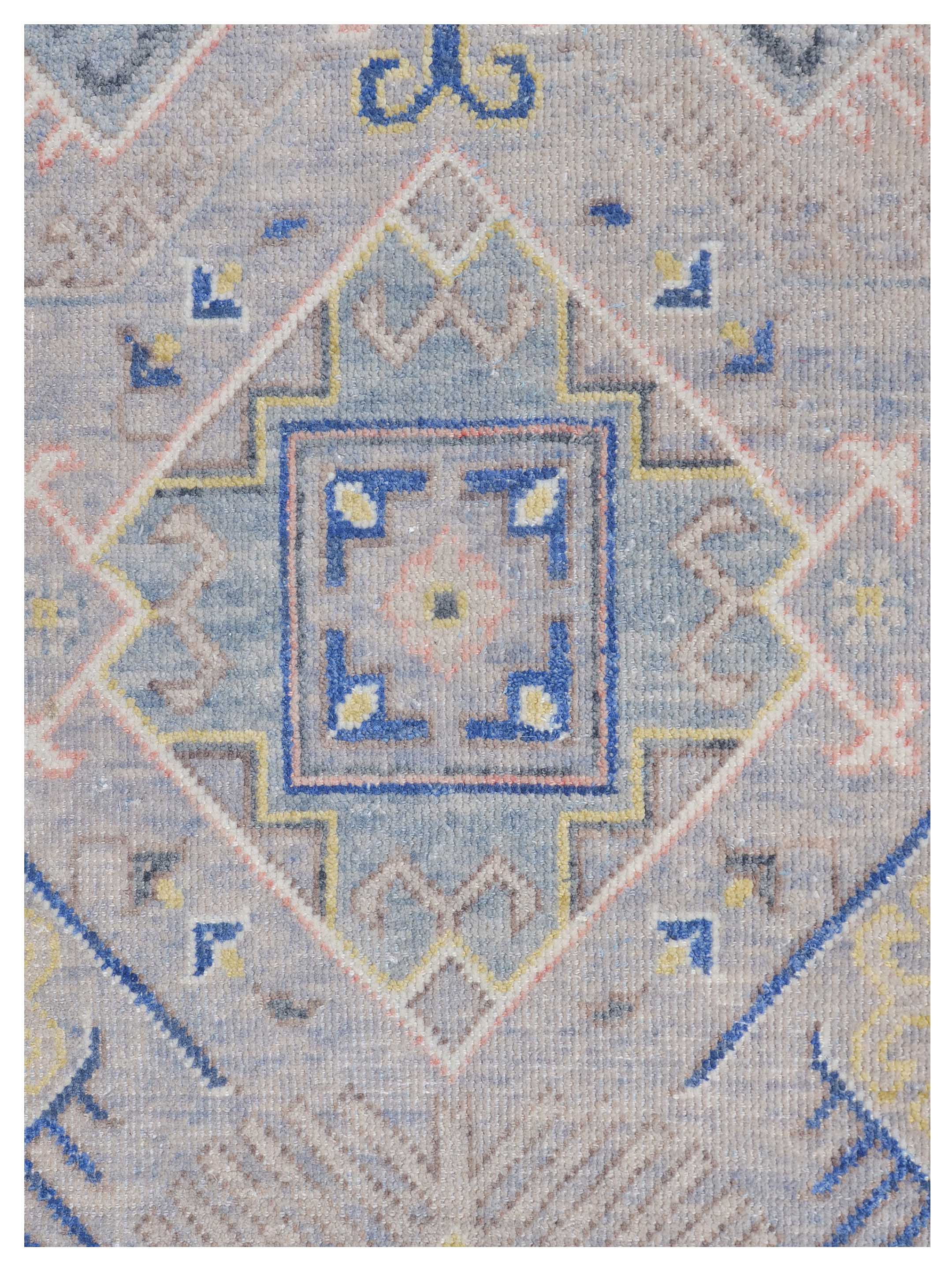 Ushak Hand Knotted Beige 10x14 - Image 3 of 5