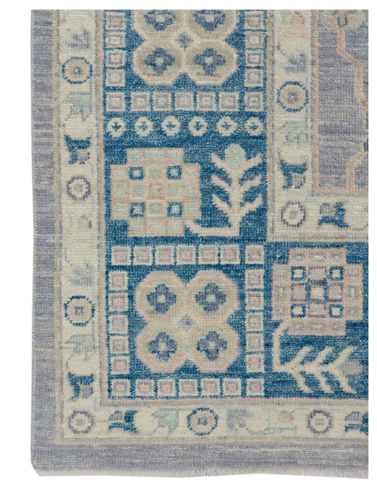 Ushak Wool Weft Hand Knotted Grey 9x12 - Image 2 of 4