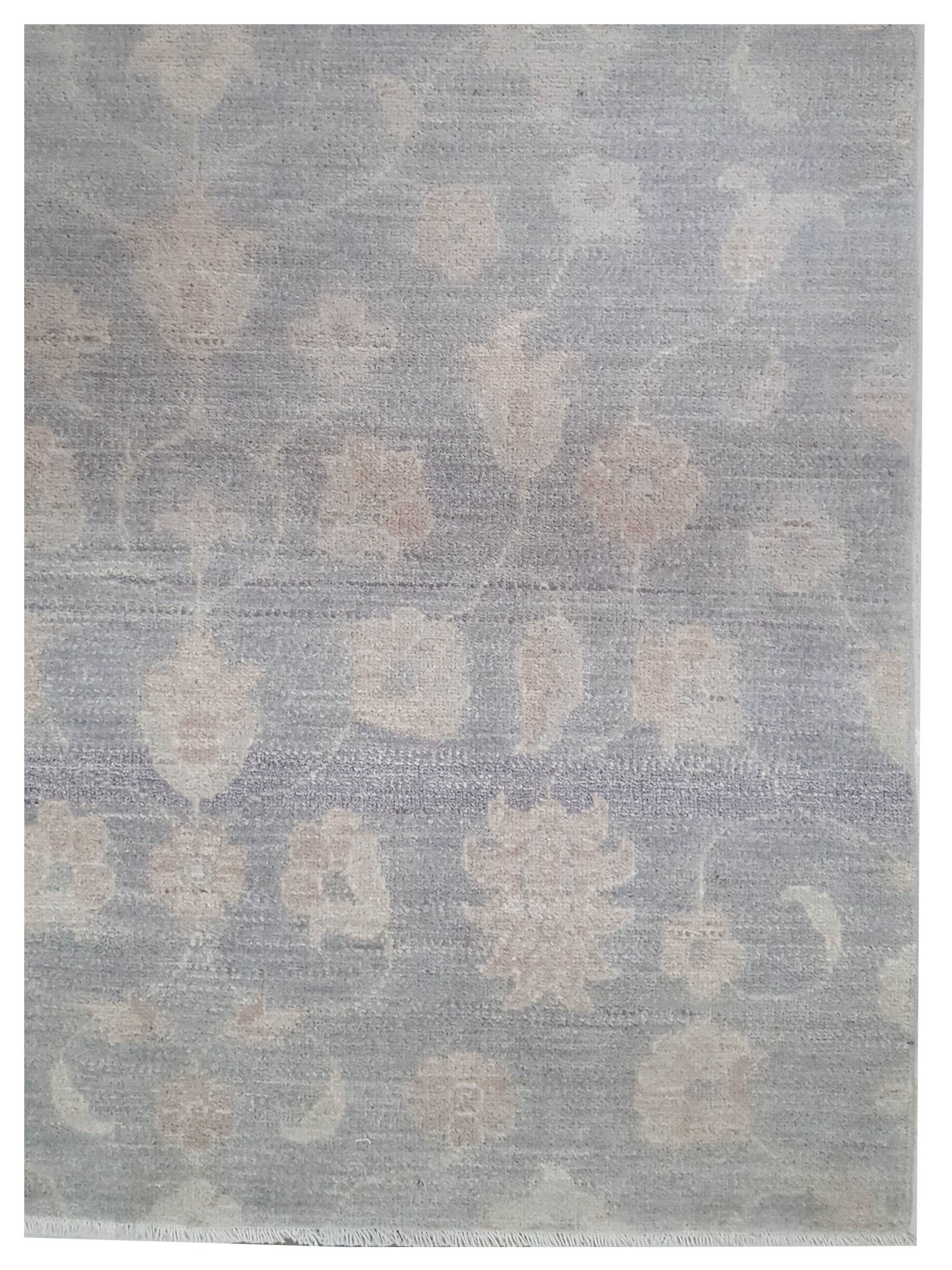 Ziegler Hand Knotted Grey 4x11