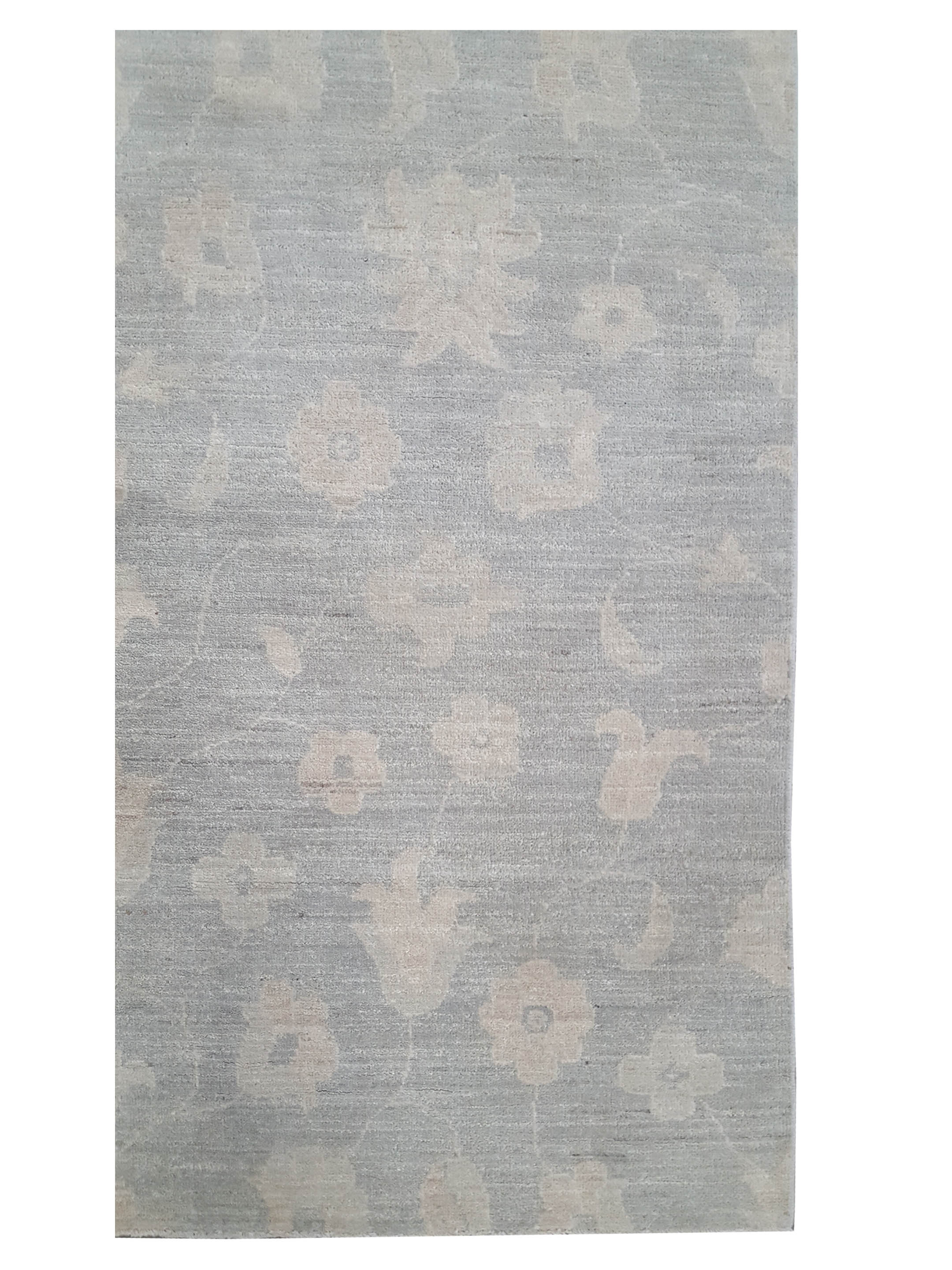 Ziegler Hand Knotted Grey 5x6 - Image 2 of 3